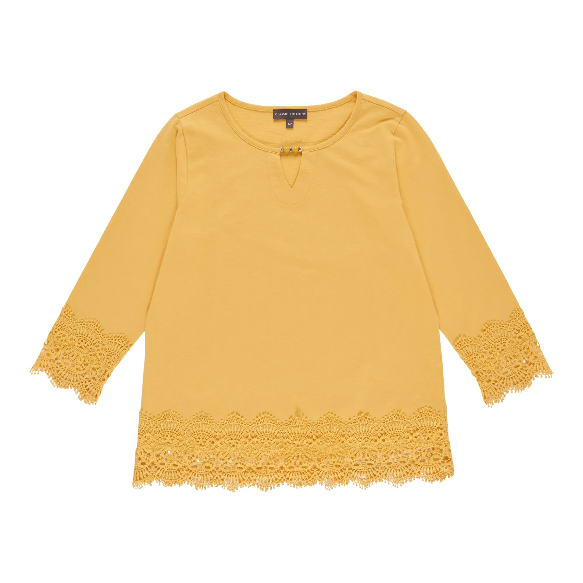 Classic Editions Women's Top with Crochet Design sold by Giant Tiger product image thumbnail 4