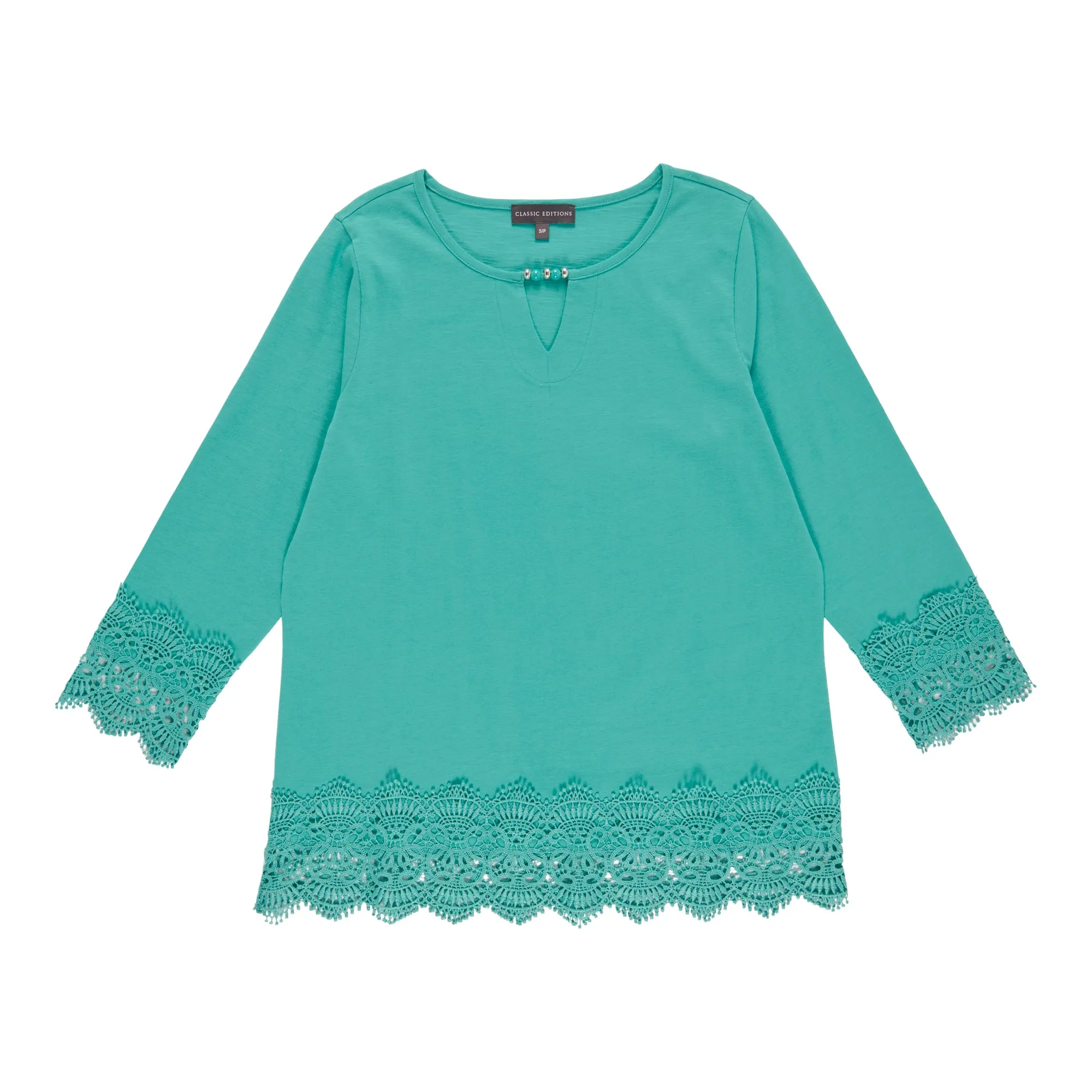 Classic Editions Women's Top with Crochet Design sold by Giant Tiger product image thumbnail 2