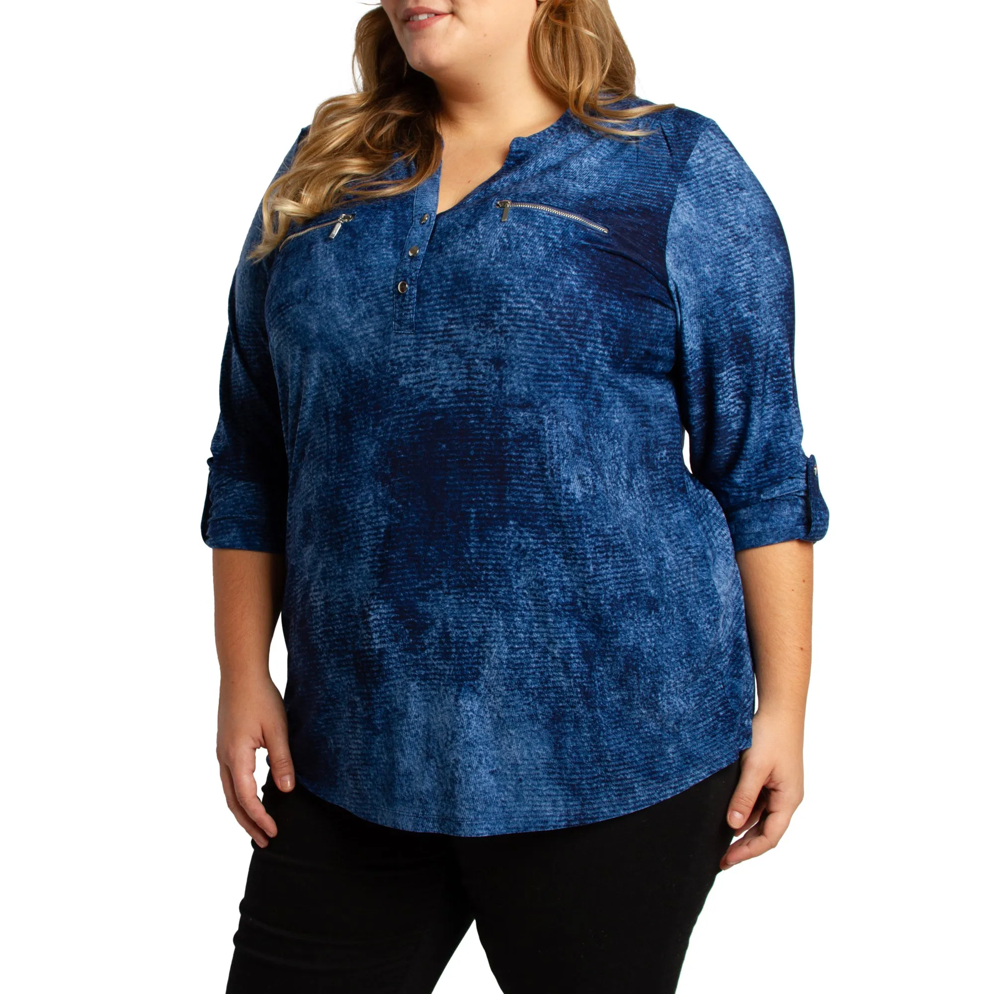 mySTYLE Women's Plus Denim Top - 1X-3X sold by Giant Tiger product image thumbnail 5
