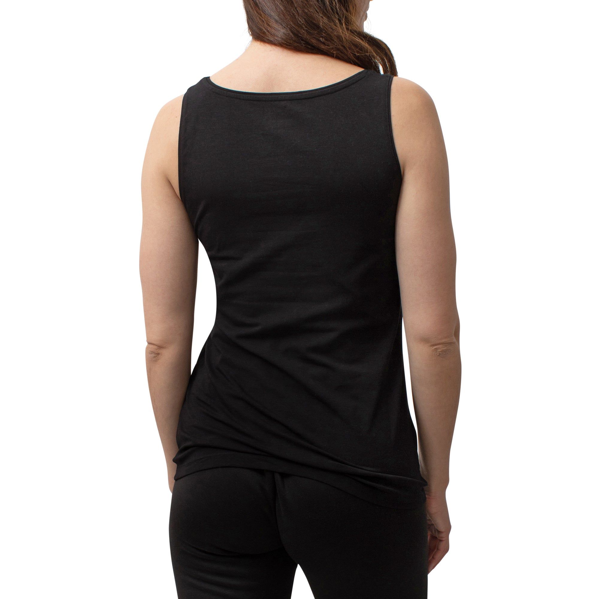 mySTYLE Women's Scoop Neck Cotton Spandex High Back Tank Top sold by Giant Tiger product image thumbnail 2