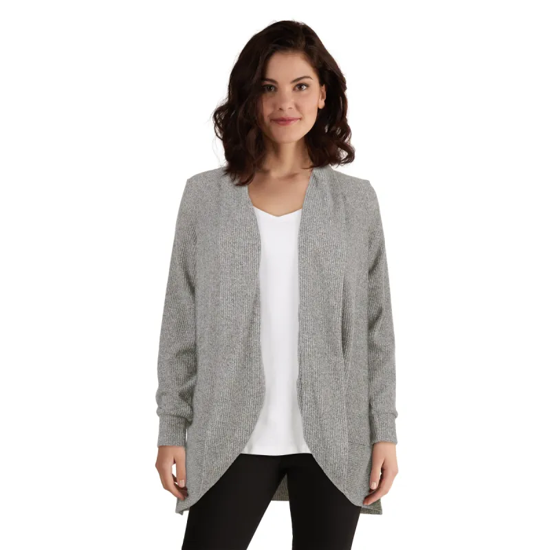 lily morgan Women's Cuffed Sleeve Cardigan sold by Giant Tiger