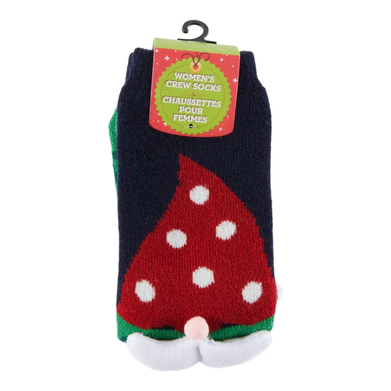 Carisma Women's 3D Crew Socks sold by Giant Tiger