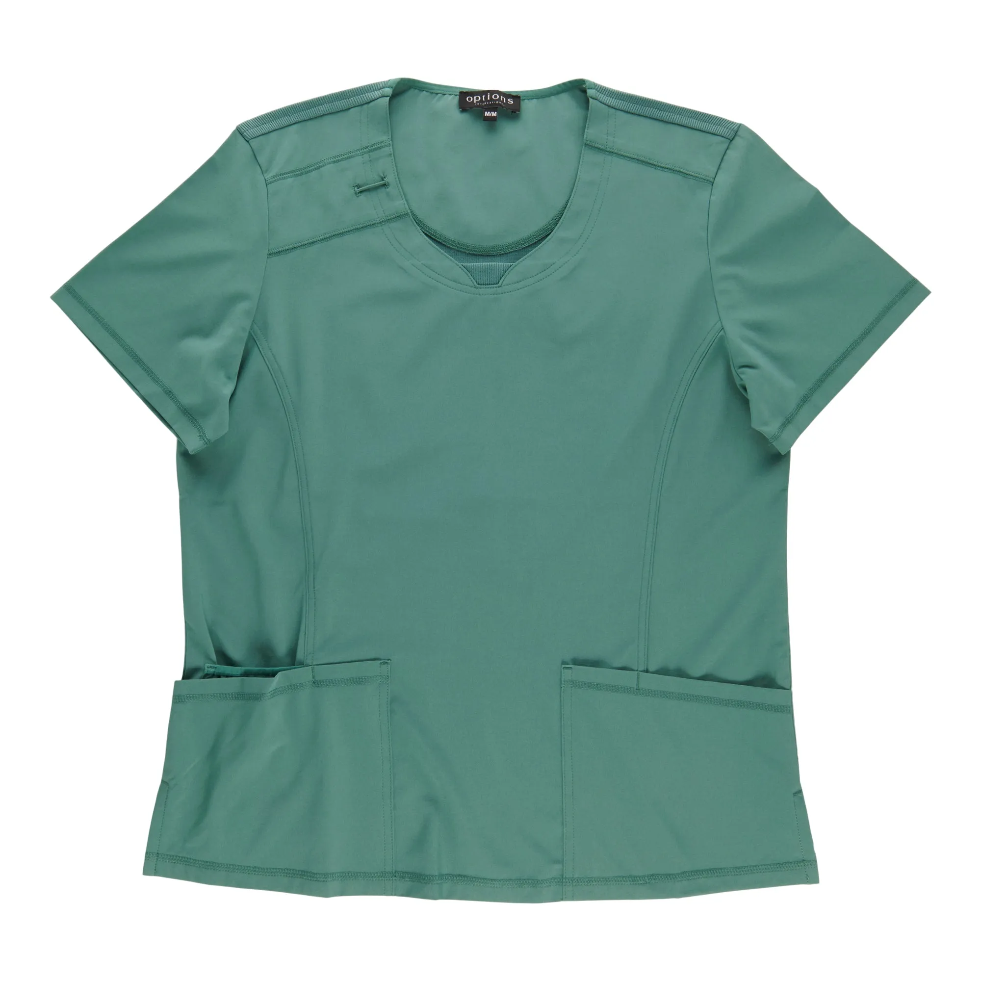 Options Women's Scrub Top with Ribbed Detail sold by Giant Tiger product image thumbnail 2