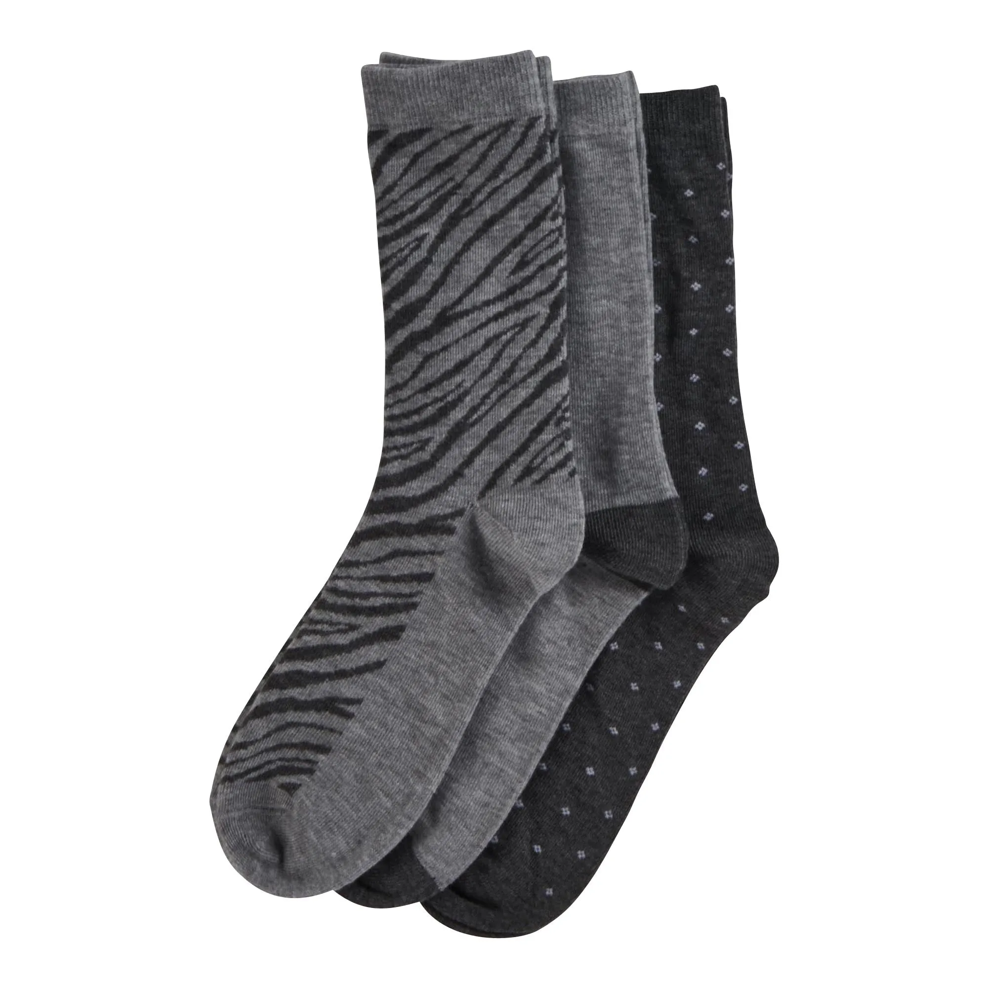 Carisma Women's Crew or Ankle Socks, 9 to 11, 3-Pack sold by Giant Tiger