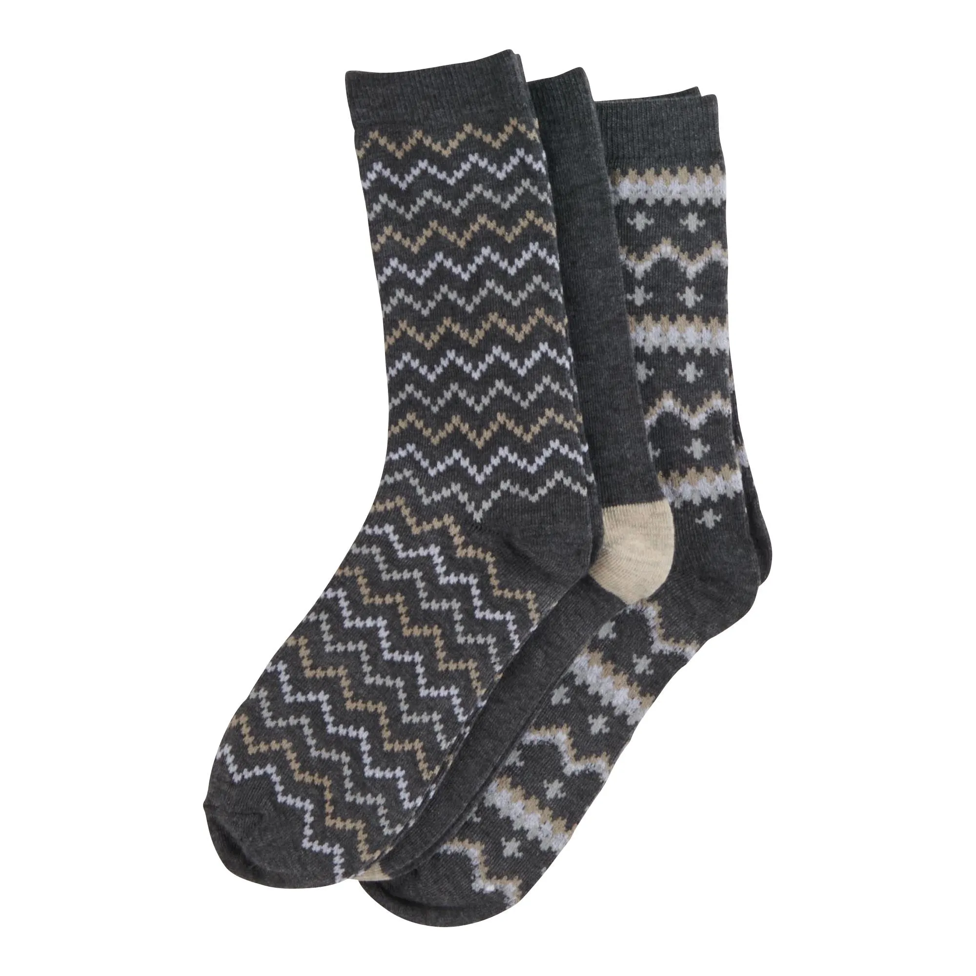 Carisma Women's Crew or Ankle Socks, 9 to 11, 3-Pack sold by Giant Tiger product image thumbnail 3