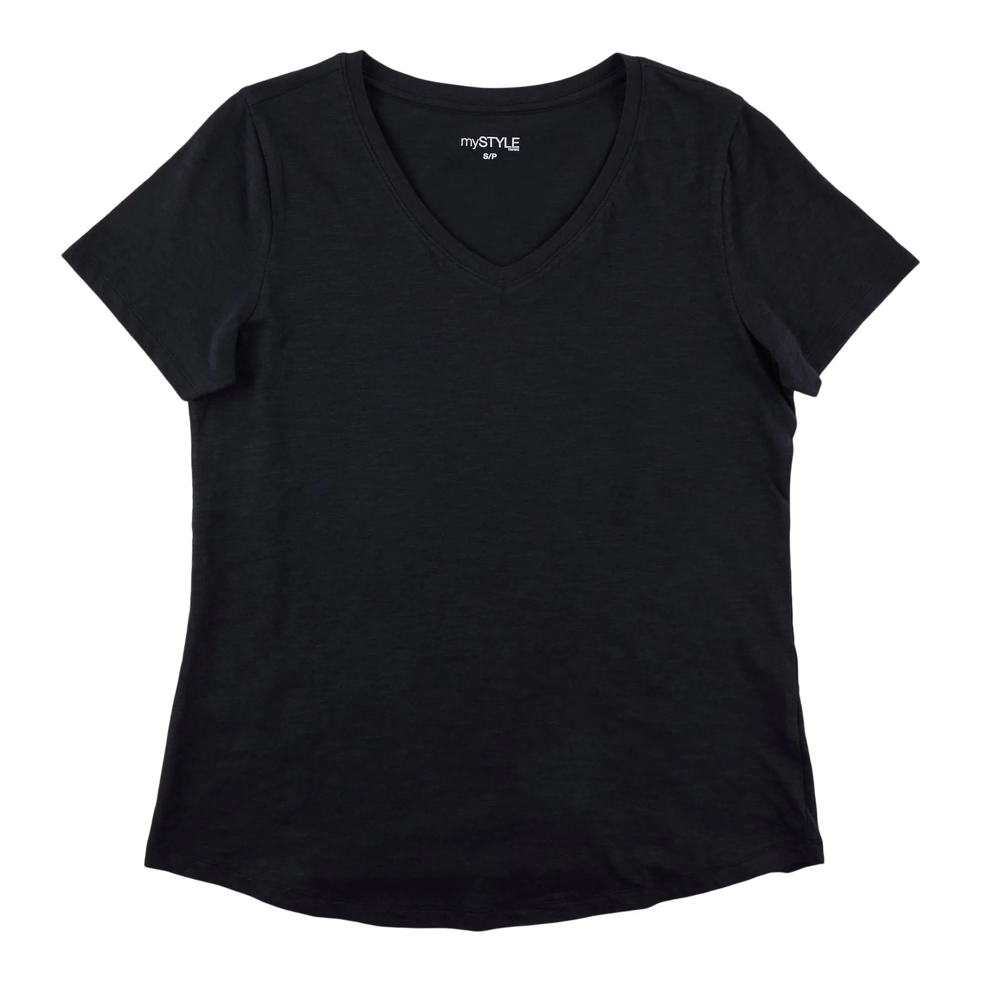 mySTYLE Women's V-Neck T-Shirt sold by Giant Tiger