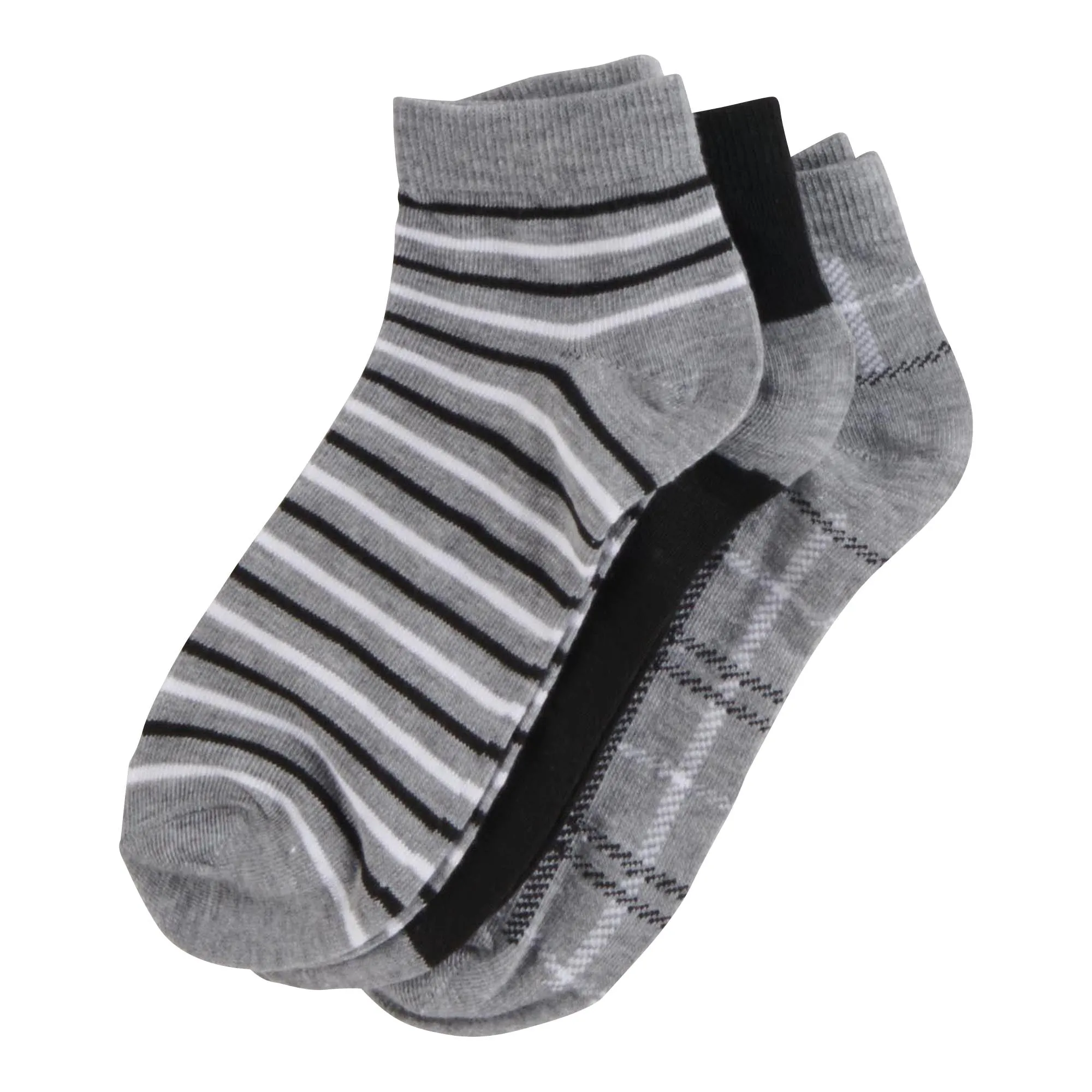 Carisma Women's Crew or Ankle Socks, 9 to 11, 3-Pack sold by Giant Tiger product image thumbnail 4