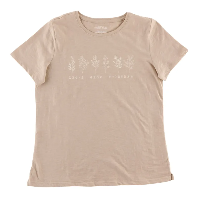 mySTYLE Women's Round Neck T-Shirt sold by Giant Tiger