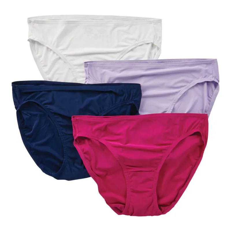 Fruit of the Loom Women's Stretch Bikini, 4-Pack sold by Giant Tiger