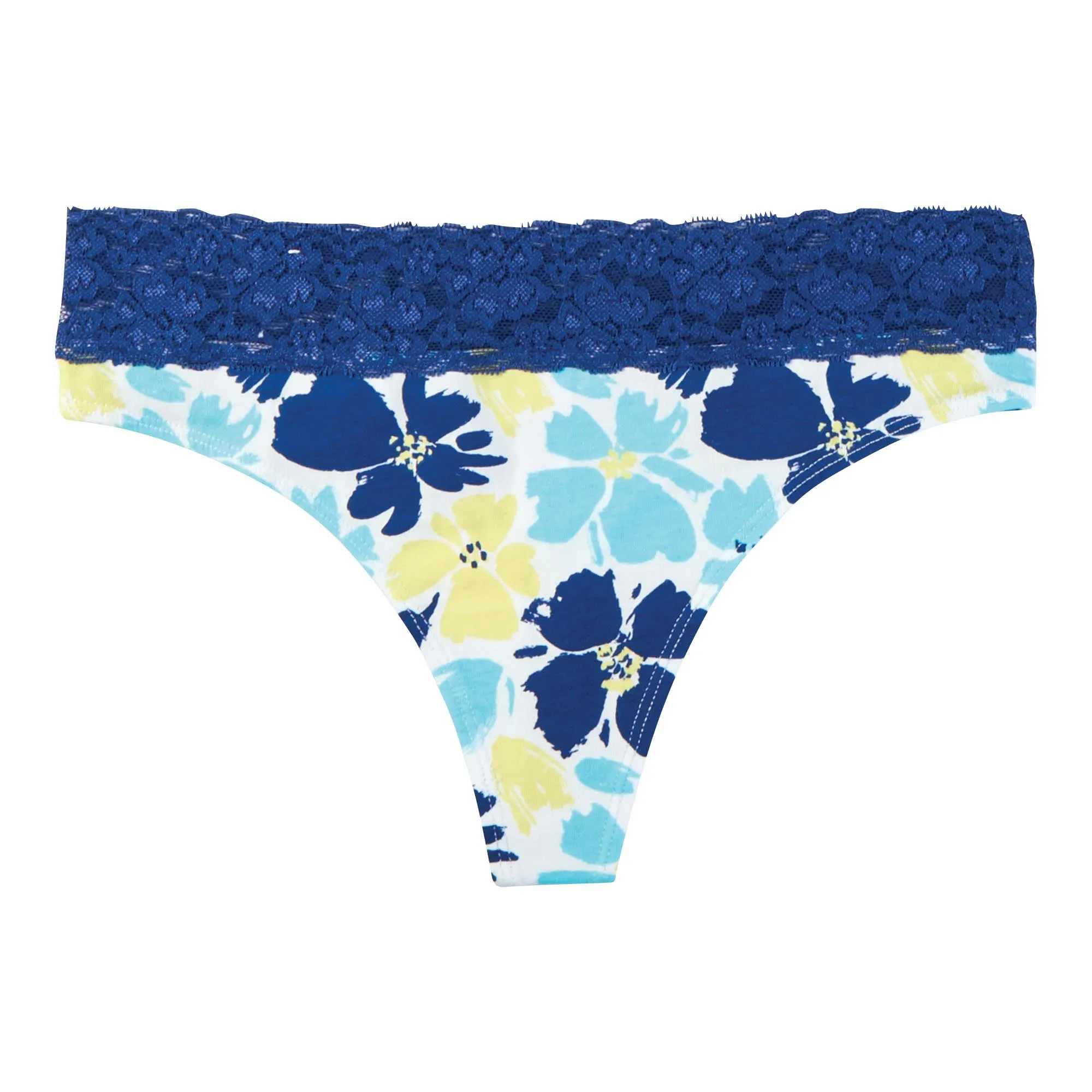 Carisma Women's Printed Cotton Lace Fashion Thong sold by Giant Tiger