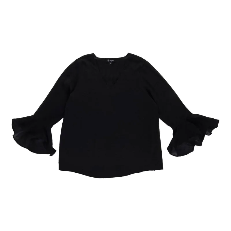 lily morgan Women's Ruffle Sleeve Top sold by Giant Tiger