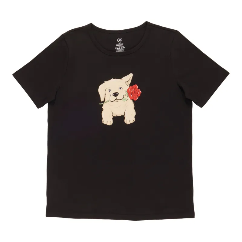Women's Novelty Short Sleeve T-Shirt sold by Giant Tiger