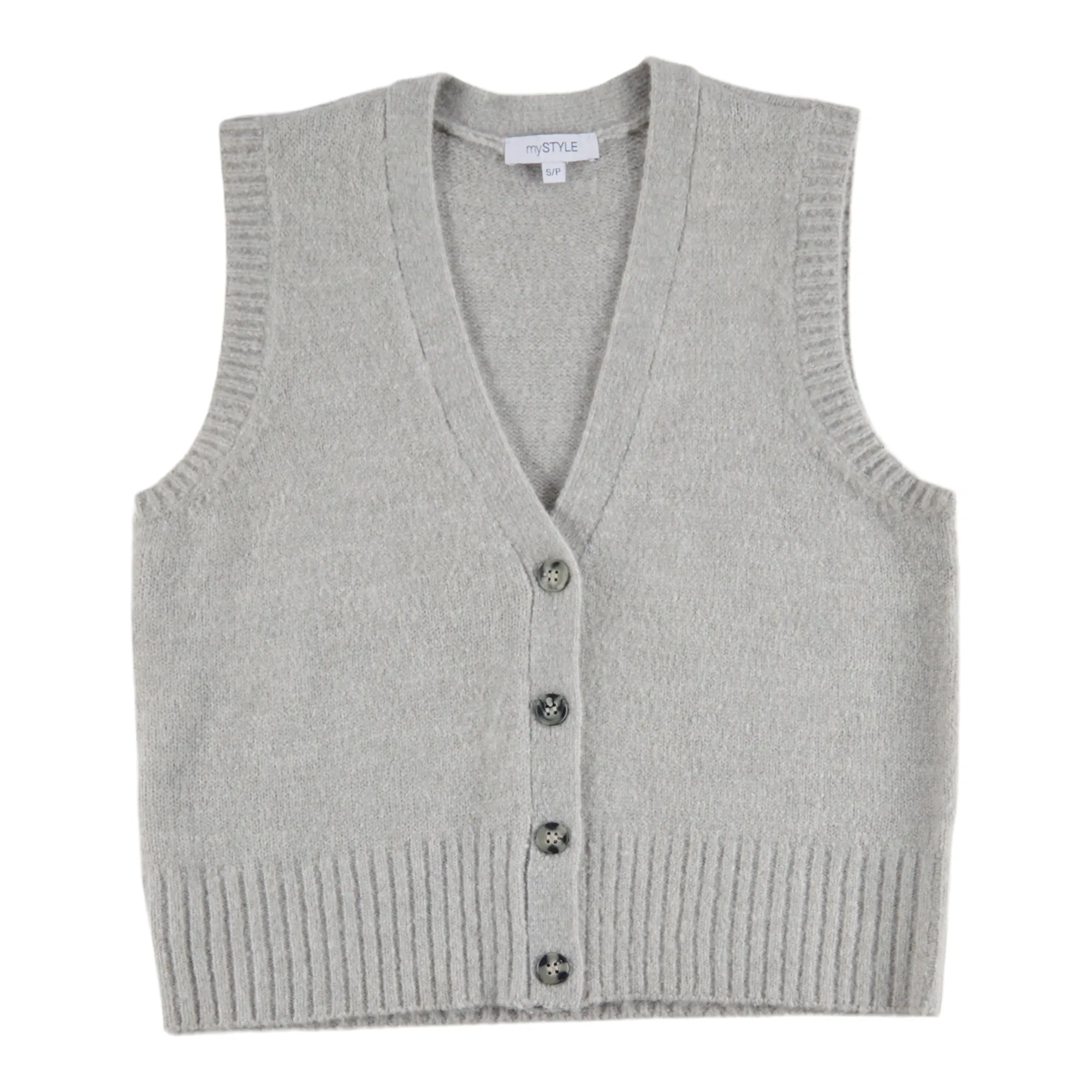 mySTYLE Women's Street Smart Front Button-Up Vest sold by Giant Tiger product image thumbnail 2