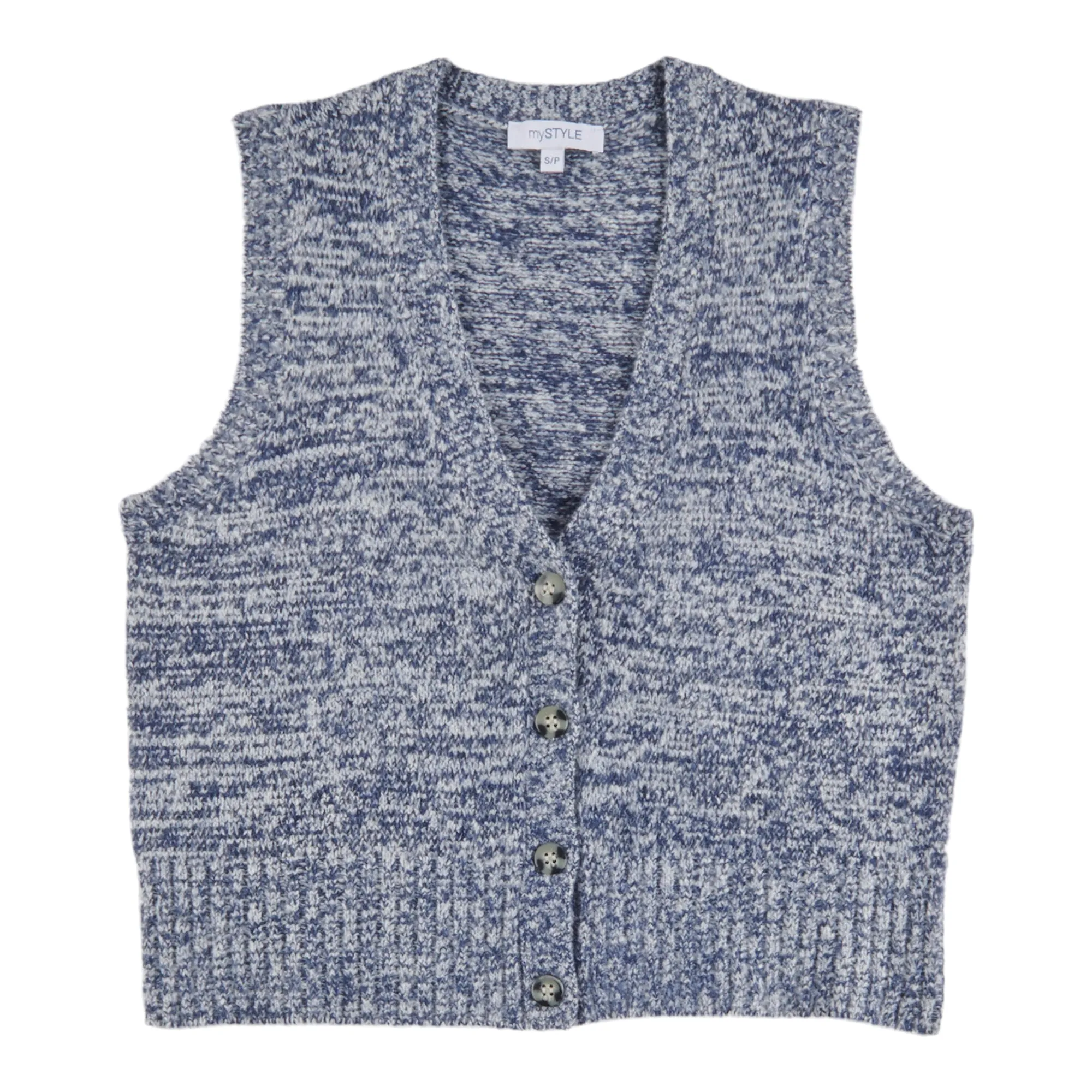 mySTYLE Women's Street Smart Front Button-Up Vest sold by Giant Tiger