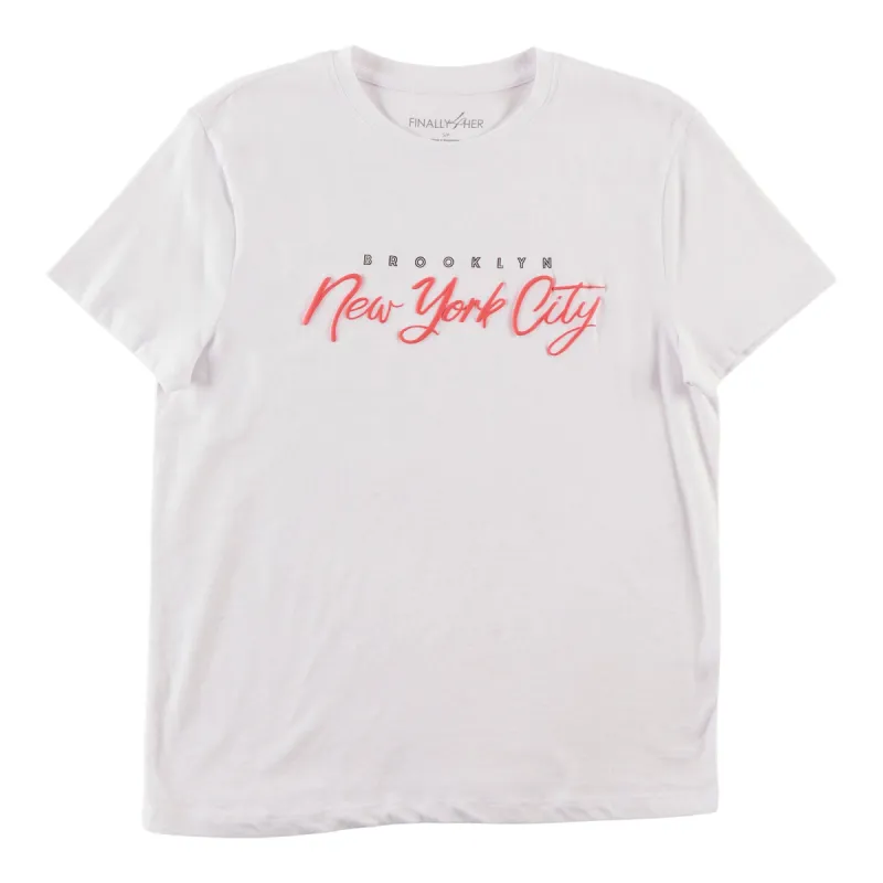 Women's Screen Printed Boyfriend T-Shirt sold by Giant Tiger