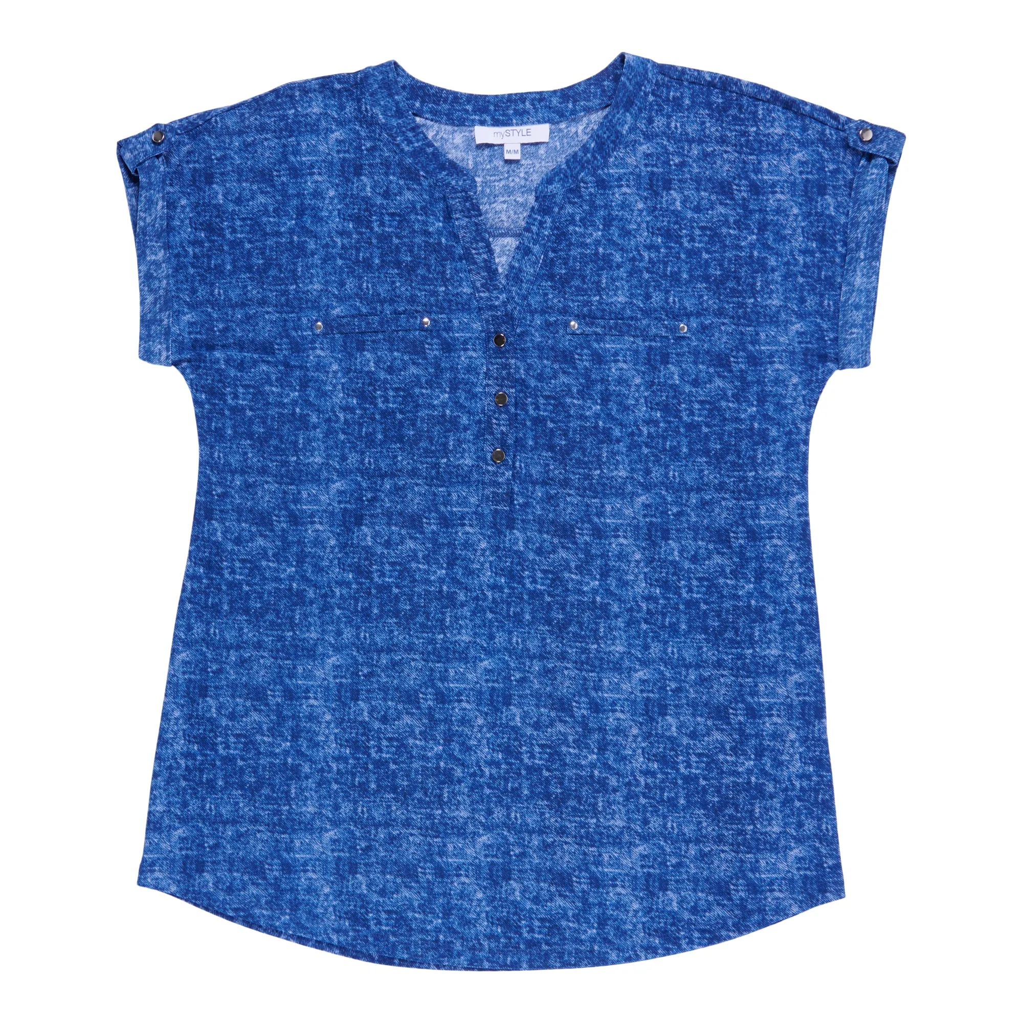 mySTYLE Women's Street Smart Denim Cap Sleeve Top sold by Giant Tiger product image thumbnail 3