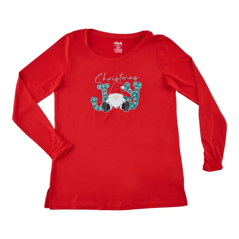 Comfy Cozy Women's Novelty Holiday Printed Top sold by Giant Tiger