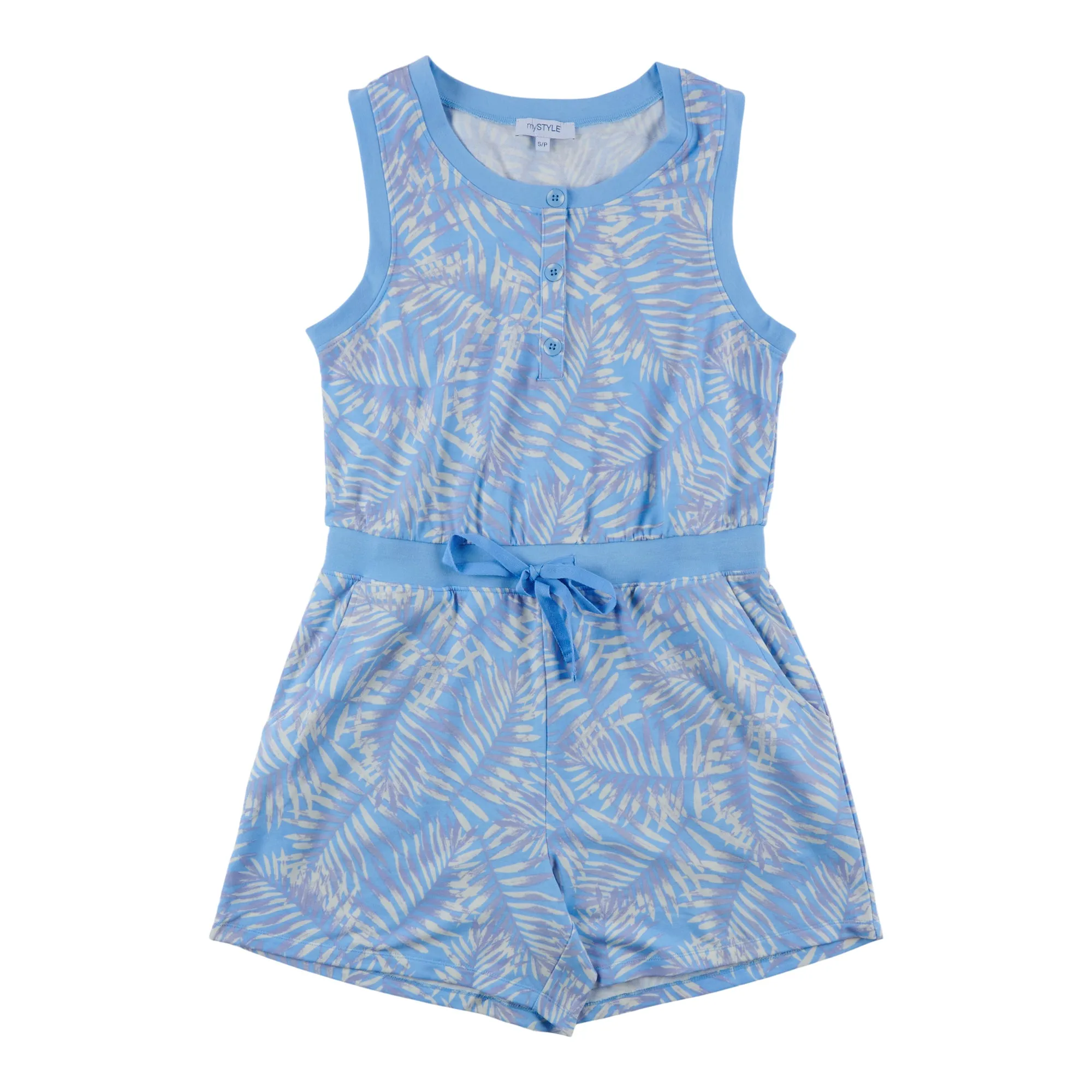 mySTYLE Women's Mykonos Romper with Tie-Front sold by Giant Tiger product image thumbnail 2