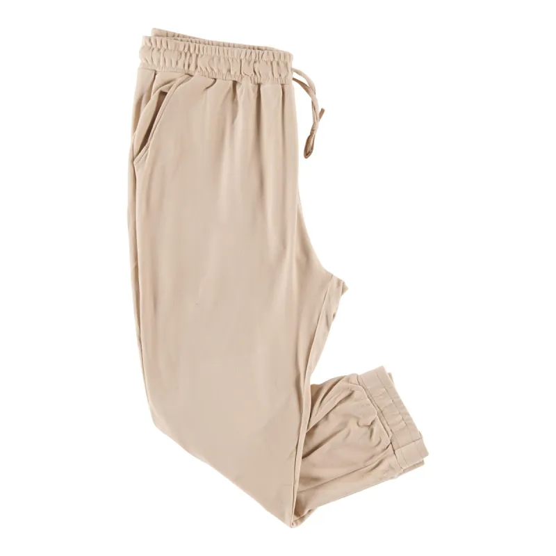 lily morgan Women's Plus Faux Suede Joggers sold by Giant Tiger