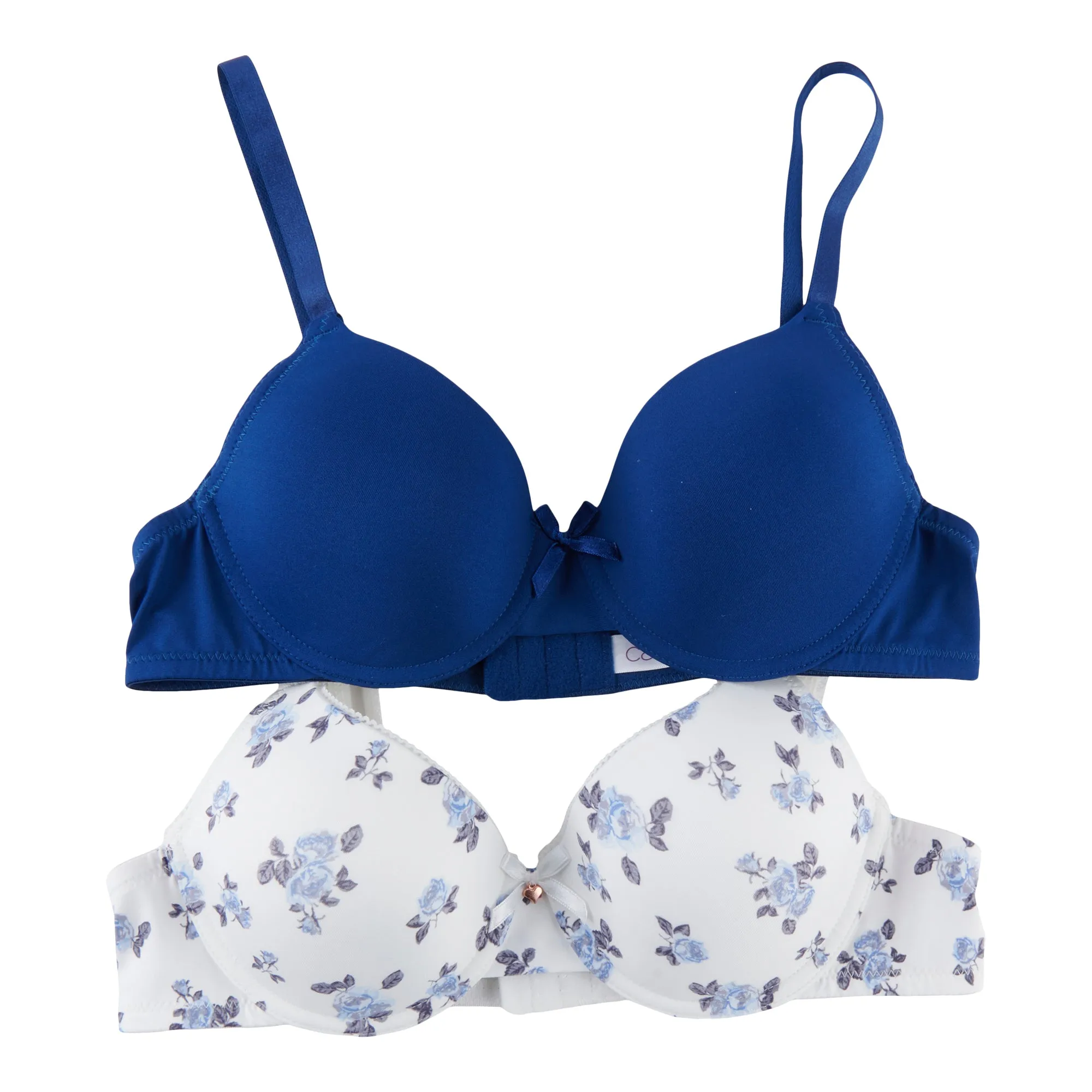 Carisma Women's Printed T-Shirt Bra, 2-Pack sold by Giant Tiger
