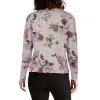 lily morgan Women's Round Neck Tie-Front Blouse sold by Giant Tiger