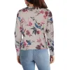 lily morgan Women's Round Neck Tie-Front Blouse sold by Giant Tiger