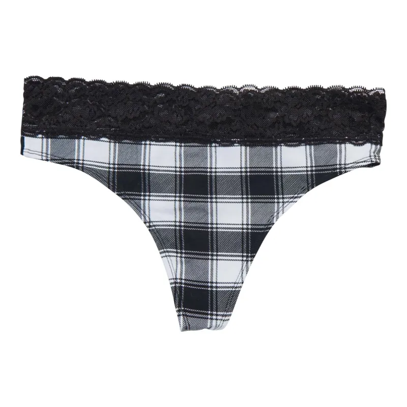 Carisma Women's Printed Lace Thong sold by Giant Tiger