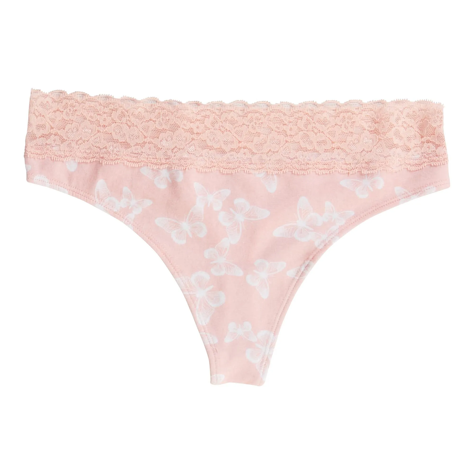 Carisma Women's Cotton Lace Thong sold by Giant Tiger product image thumbnail 2