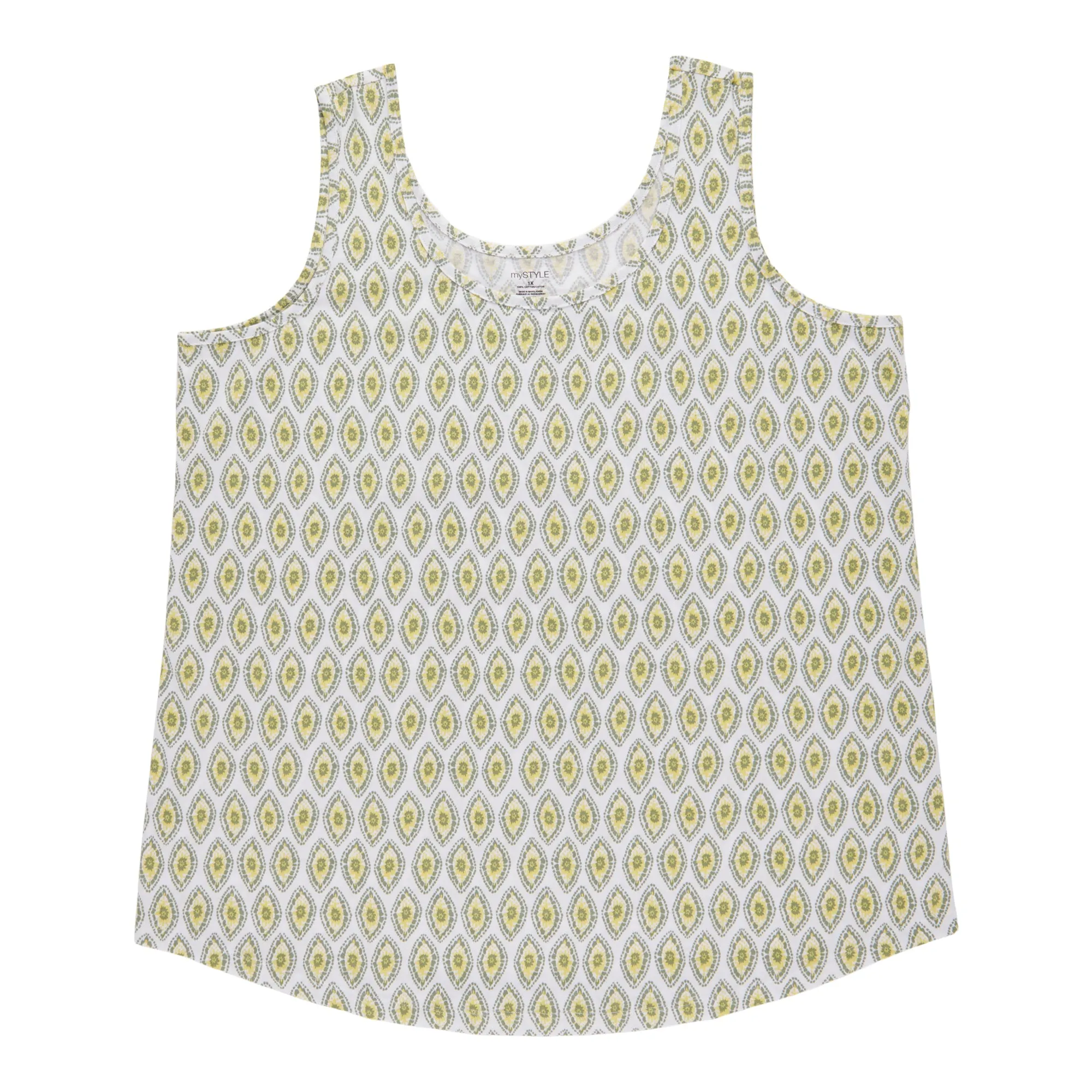mySTYLE Women's Plus All Over Print Tank sold by Giant Tiger product image thumbnail 2