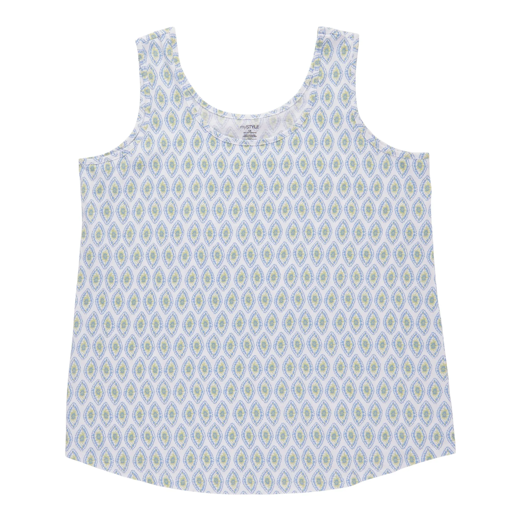 mySTYLE Women's Plus All Over Print Tank sold by Giant Tiger