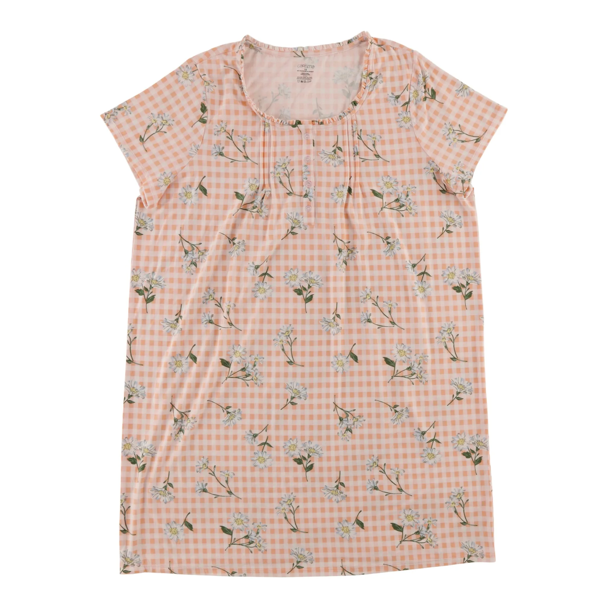 Carisma Women's Plus Printed Mother's Day Night Gown sold by Giant Tiger product image thumbnail 2