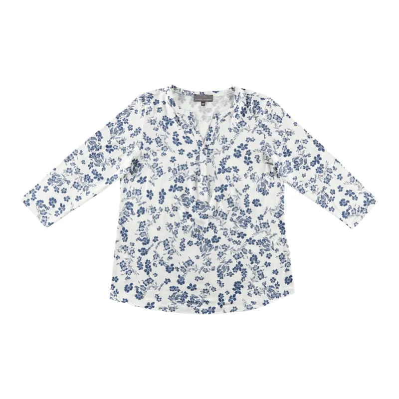 Classic Editions Women's All-over Printed 3/4 Sleeve Top sold by Giant Tiger