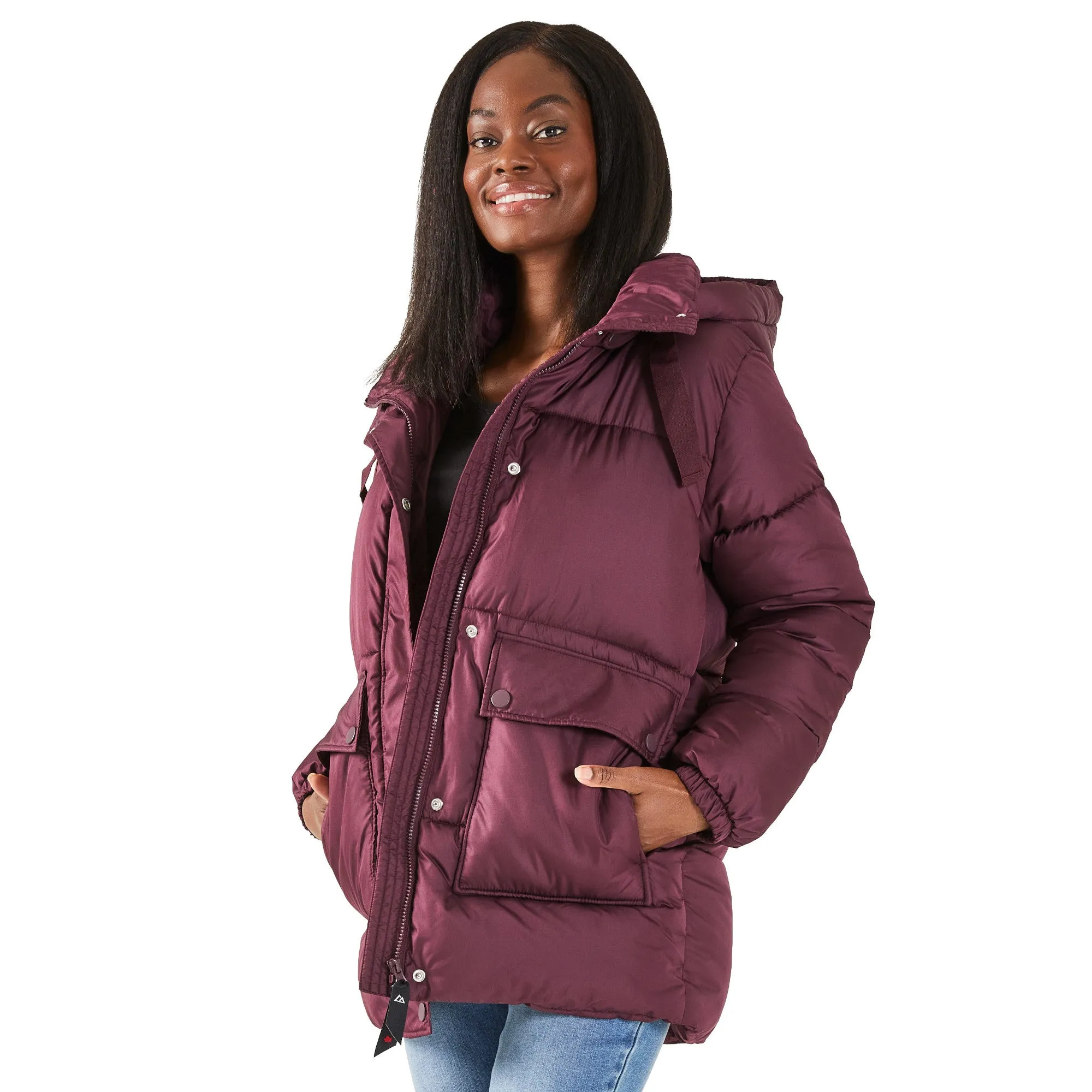 Mountain Ridge Women's Puffer Jacket sold by Giant Tiger product image thumbnail 3