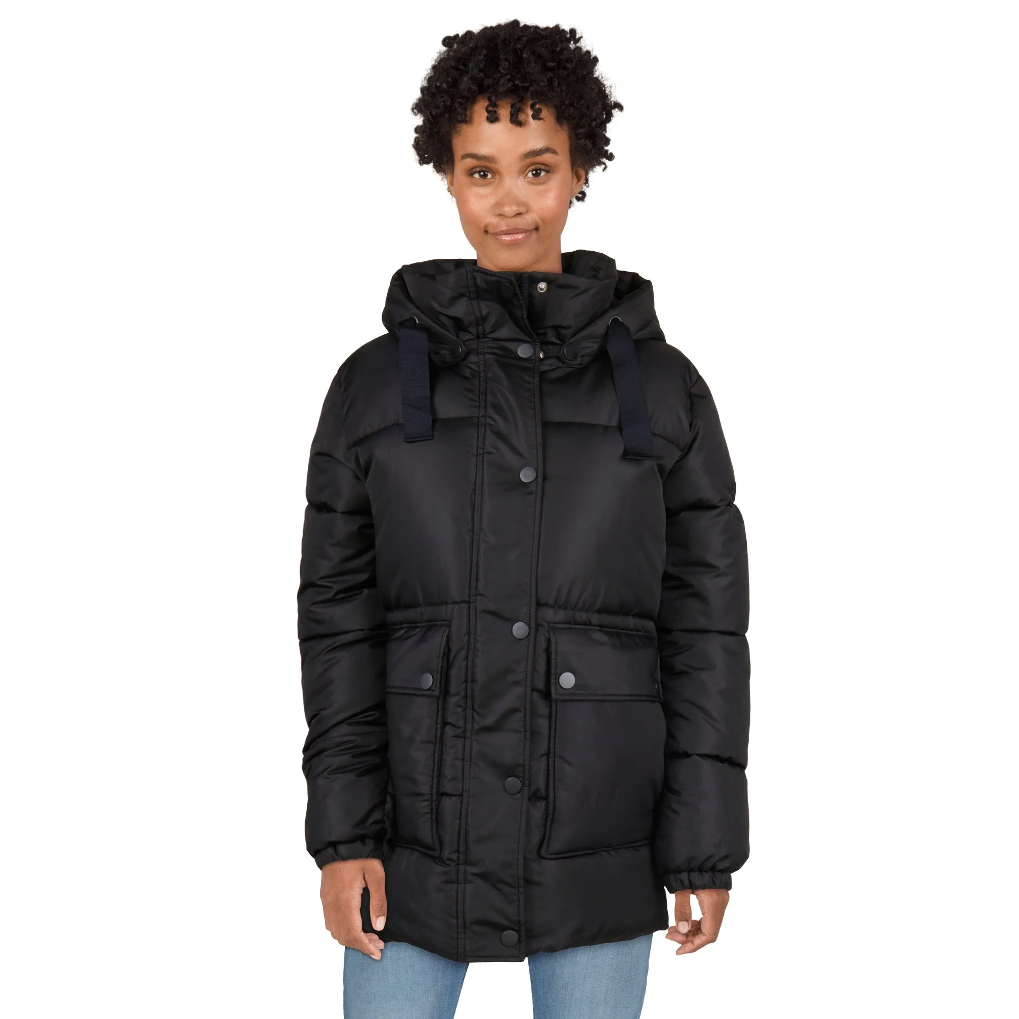 Mountain Ridge Women's Puffer Jacket sold by Giant Tiger