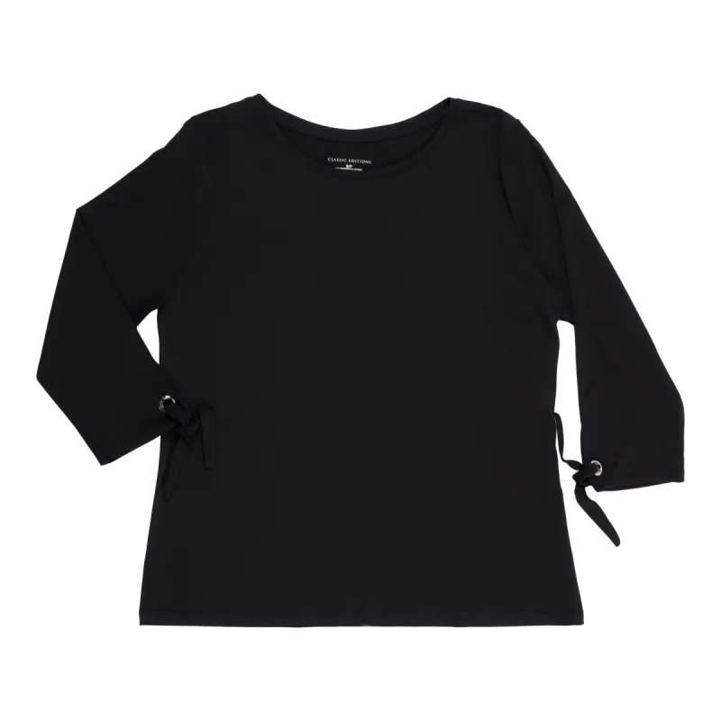 Classic Editions Women's Classic Flair 3/4 Sleeve Top sold by Giant Tiger