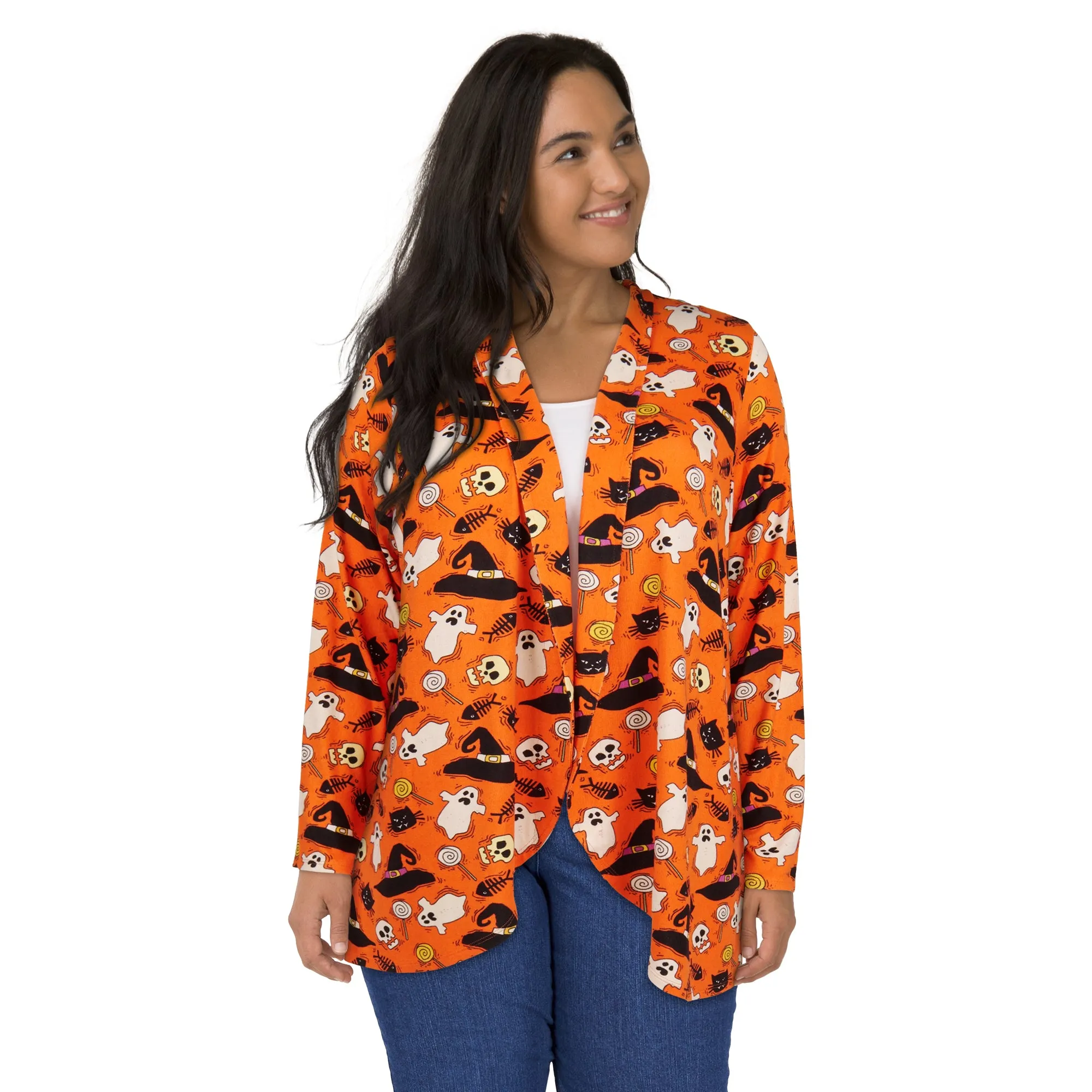 Women's Plus Halloween Cardigan sold by Giant Tiger product image thumbnail 3