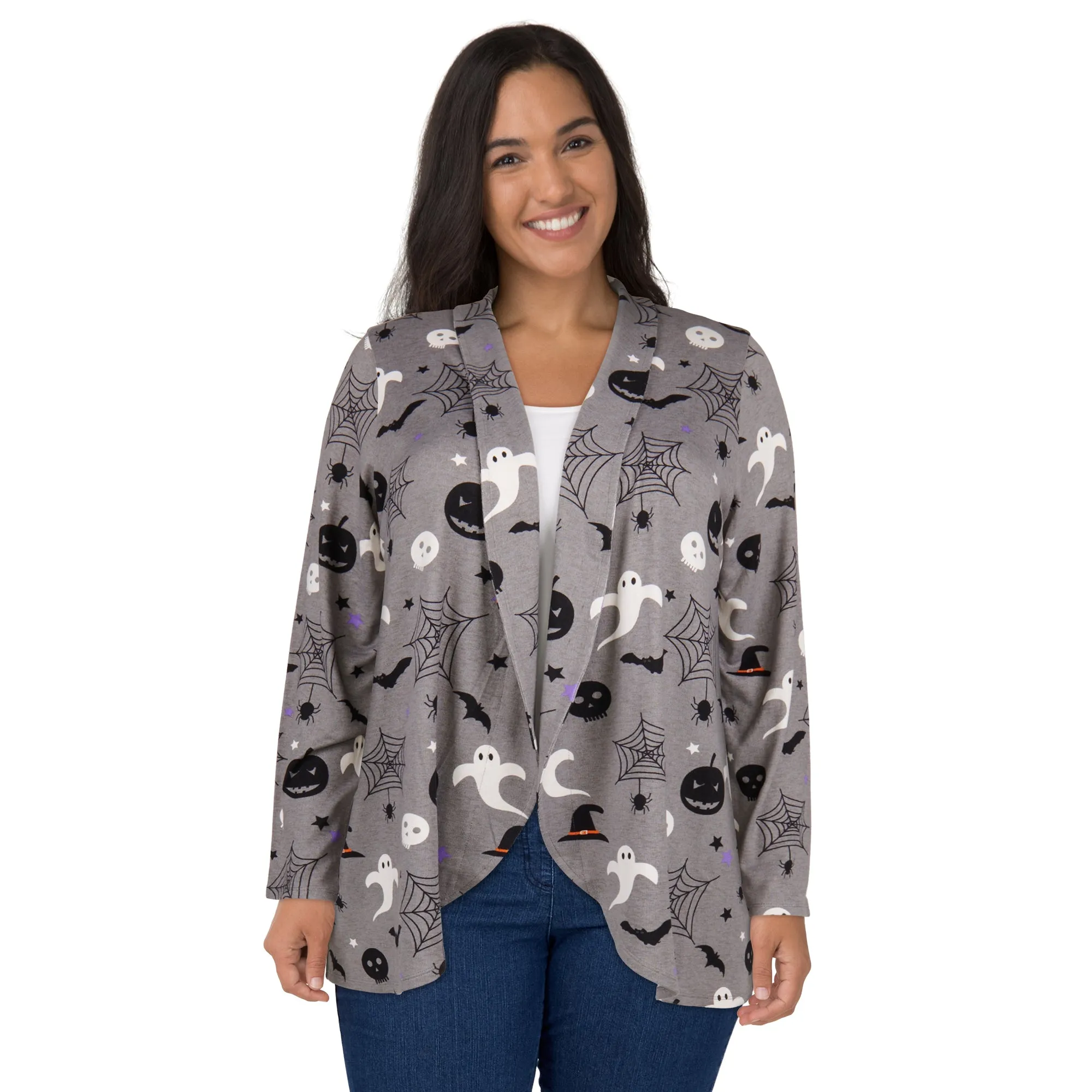 Women's Plus Halloween Cardigan sold by Giant Tiger product image thumbnail 2