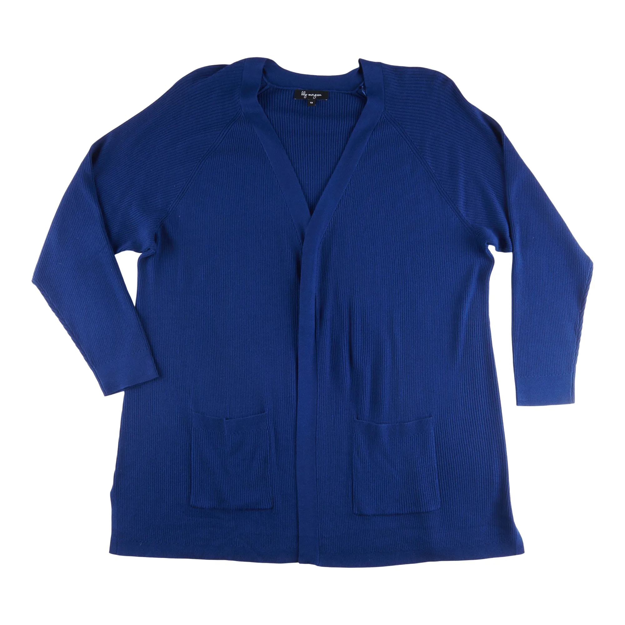 lily morgan Women's Plus City Chic Gage Cardigan sold by Giant Tiger product image thumbnail 2