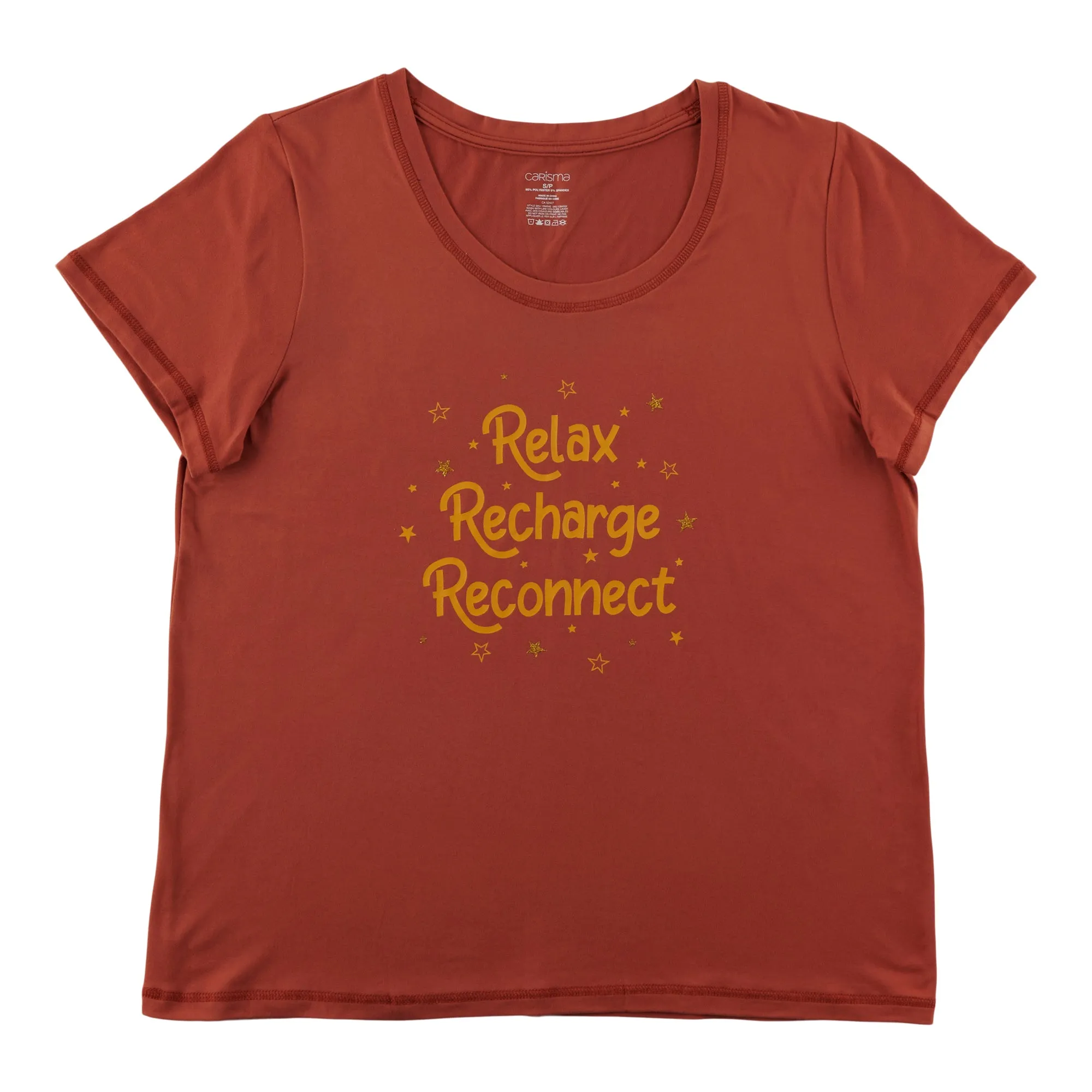 Carisma Women's Perfect Dream Peachy Crew Neck Sleep T-Shirt sold by Giant Tiger product image thumbnail 2