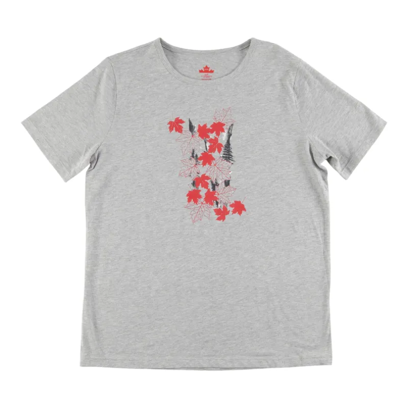 Canada EH! Women's Canada Day Short Sleeve T-Shirt sold by Giant Tiger
