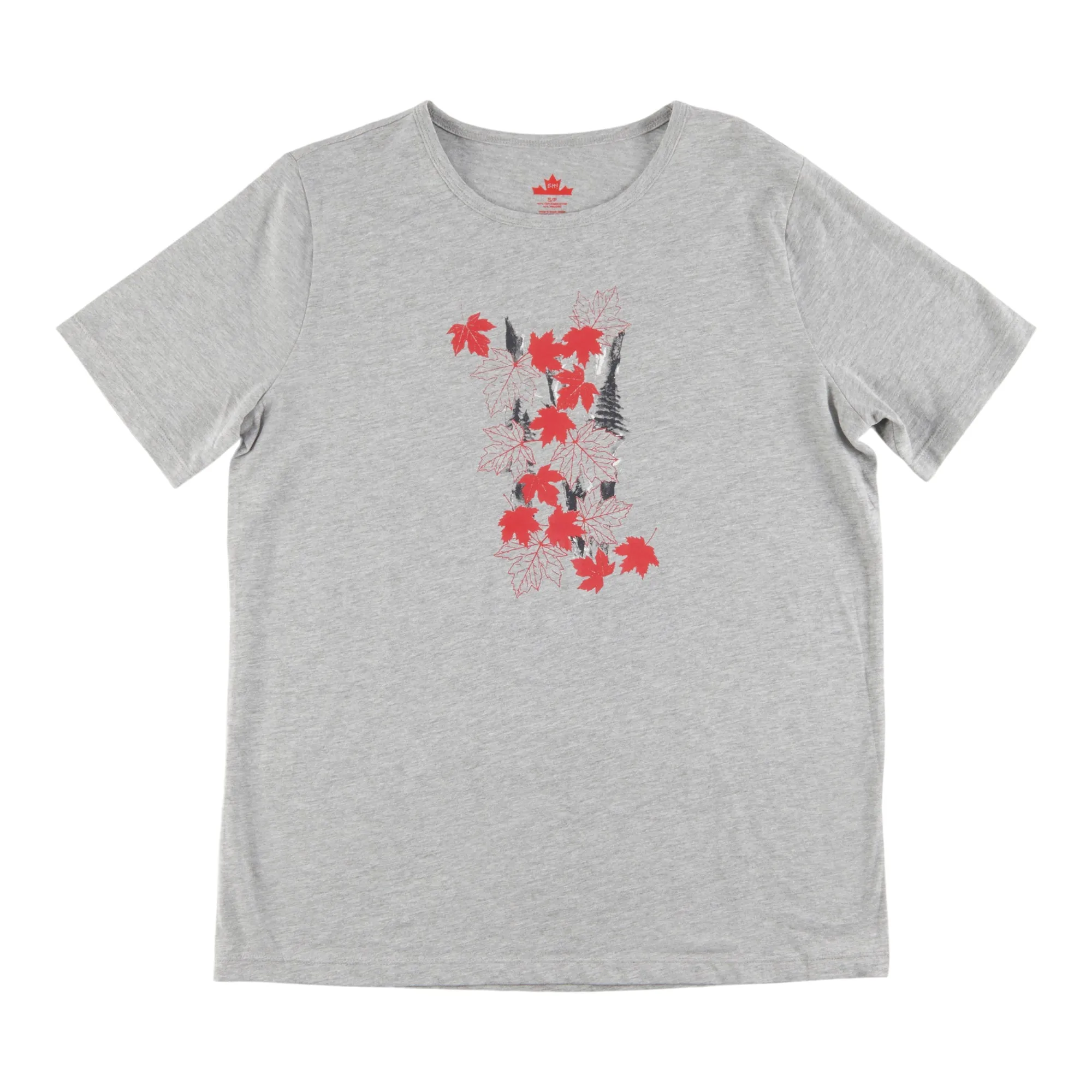 Canada EH! Women's Canada Day Short Sleeve T-Shirt sold by Giant Tiger