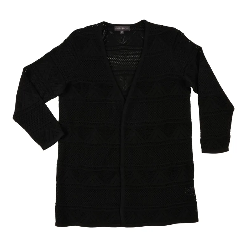 Classic Editions Women's Classic Style Pointelle Cardigan sold by Giant Tiger