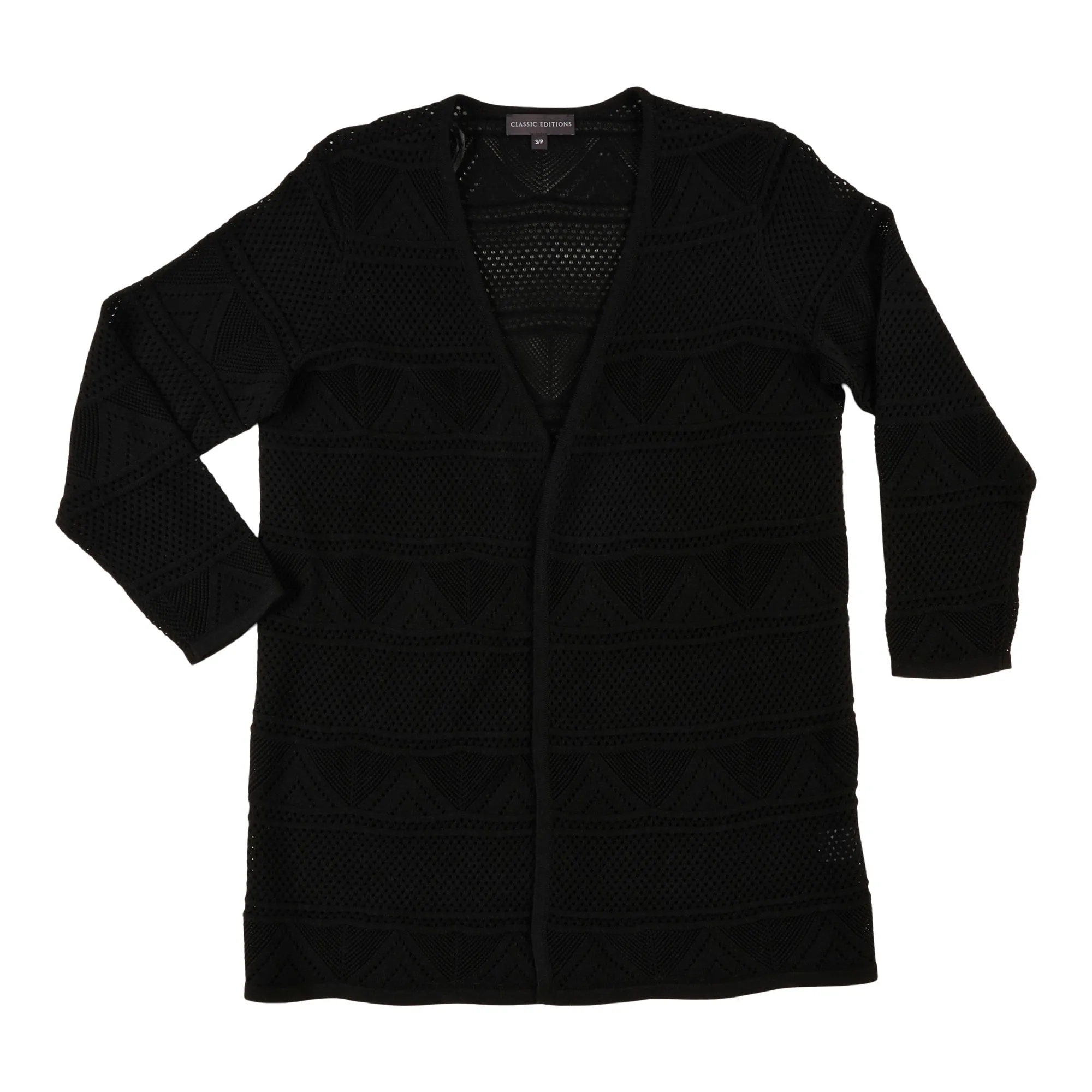 Classic Editions Women's Classic Style Pointelle Cardigan sold by Giant Tiger