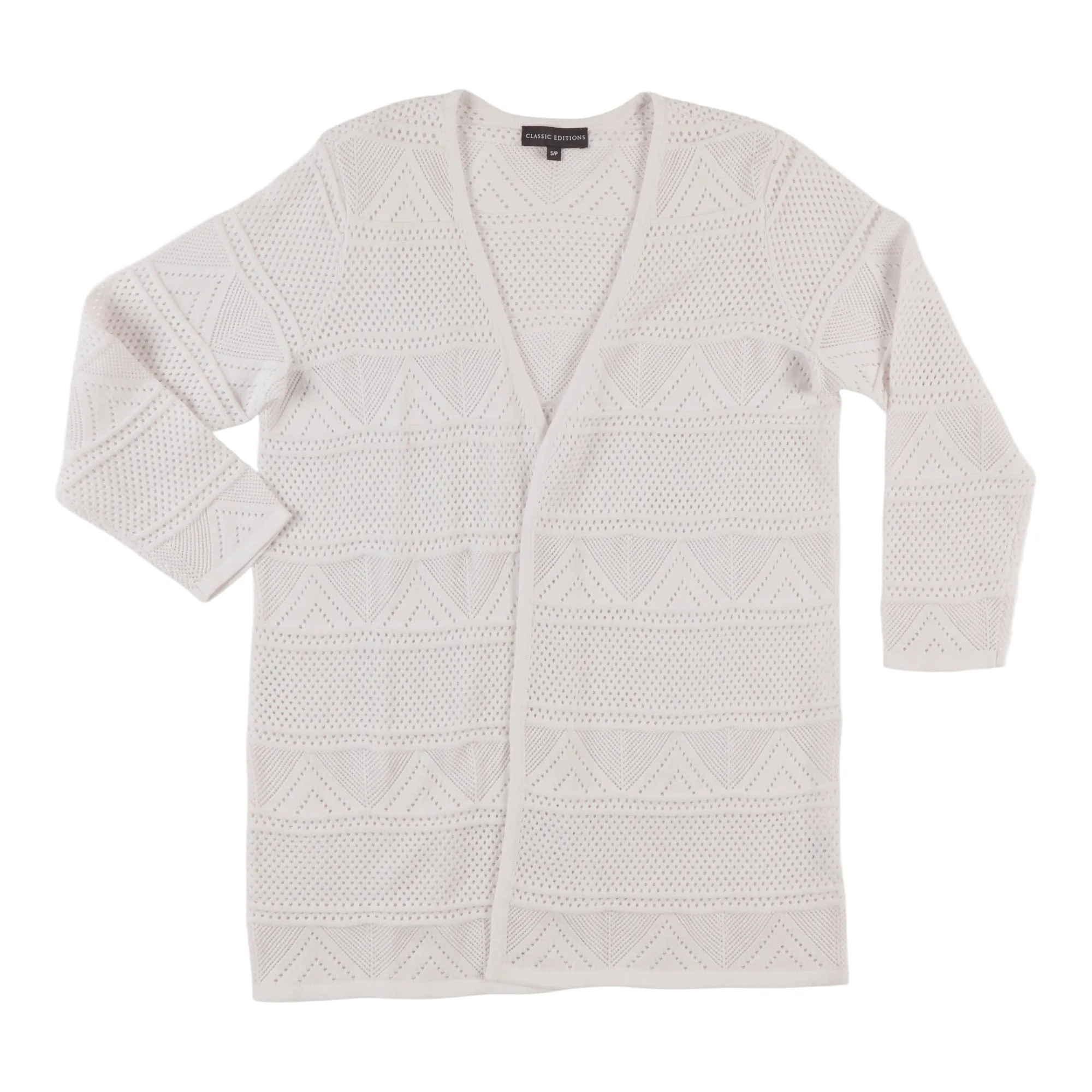 Classic Editions Women's Classic Style Pointelle Cardigan sold by Giant Tiger product image thumbnail 2