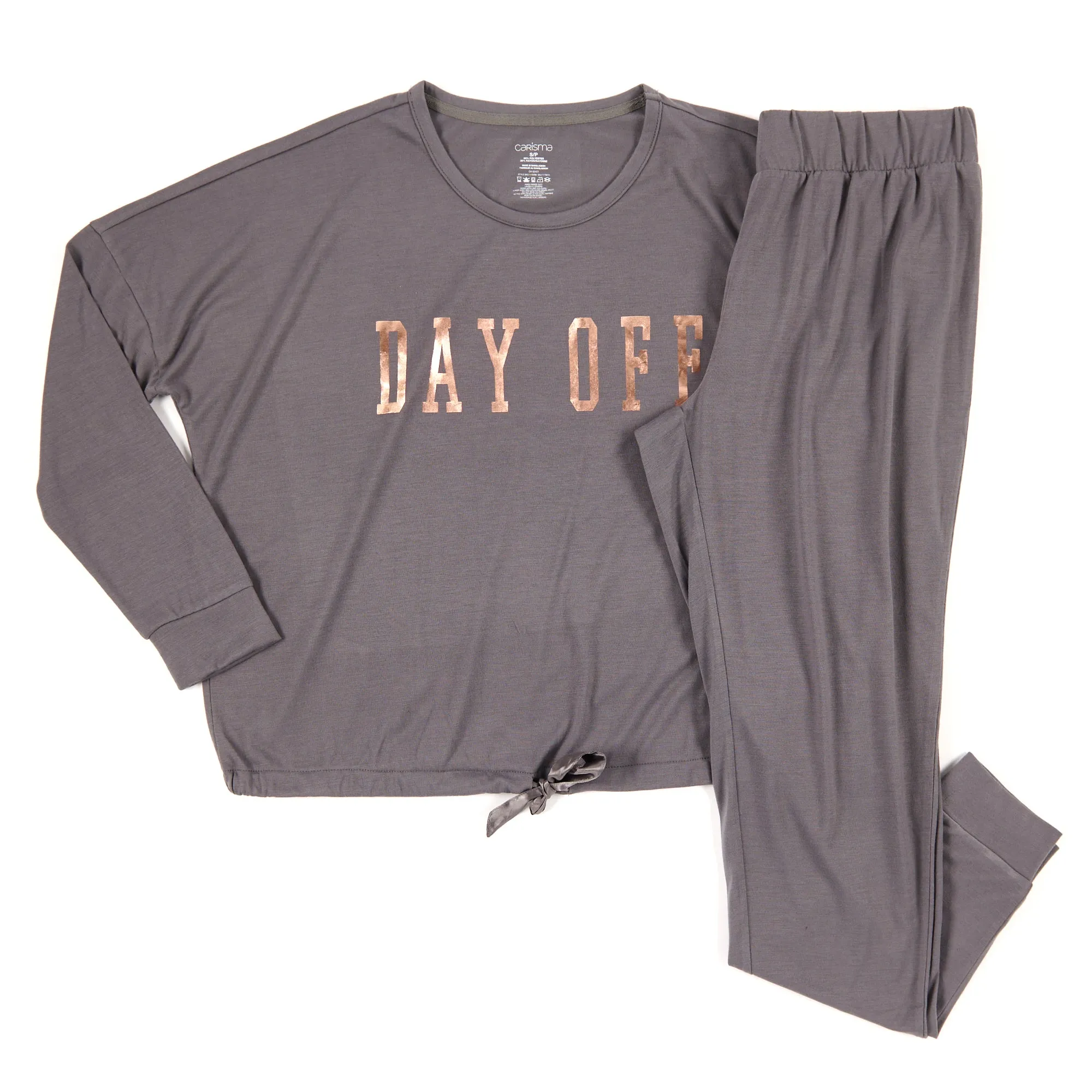 Carisma Women's Autumn Dusk Screen Printed PJ Jogger Set, 2-Pieces sold by Giant Tiger