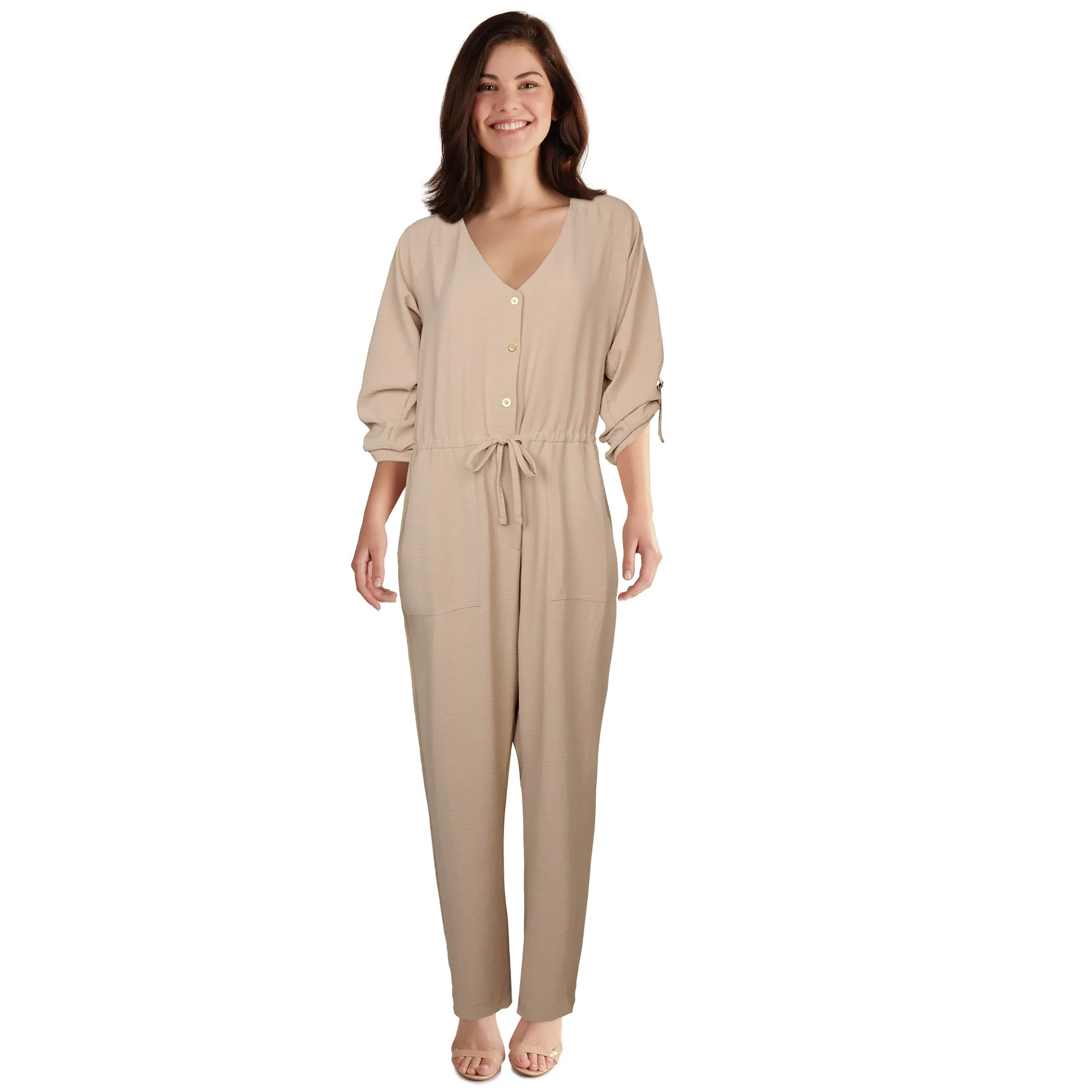 lily morgan Women's Long Sleeve Jumpsuit sold by Giant Tiger product image thumbnail 3