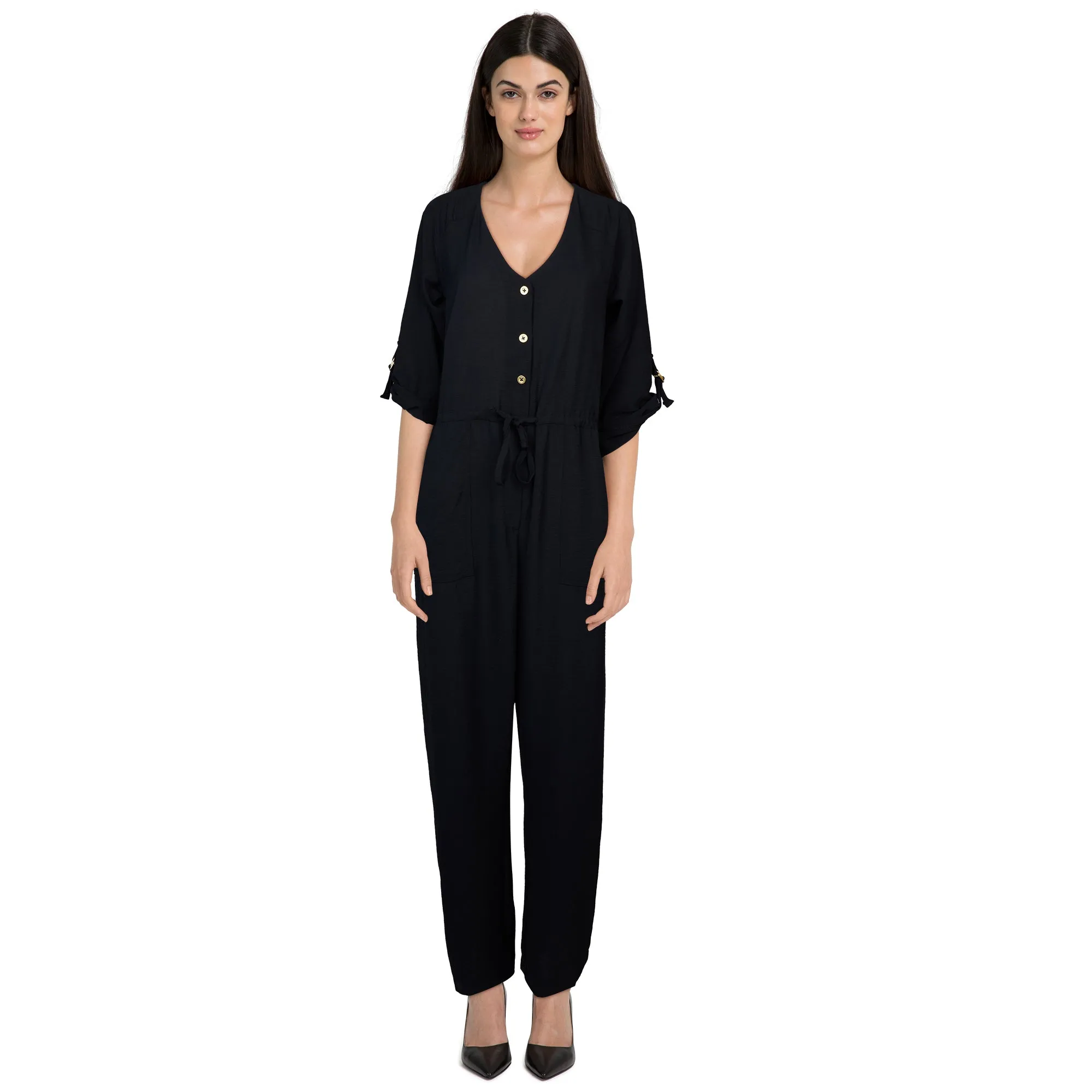 lily morgan Women's Long Sleeve Jumpsuit sold by Giant Tiger product image thumbnail 2