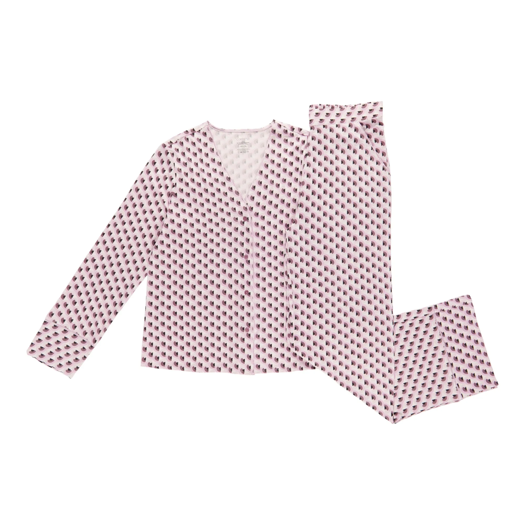 Carisma Women's Perfect Dream Peachy Tailored PJ Set, 2-Piece sold by Giant Tiger product image thumbnail 3