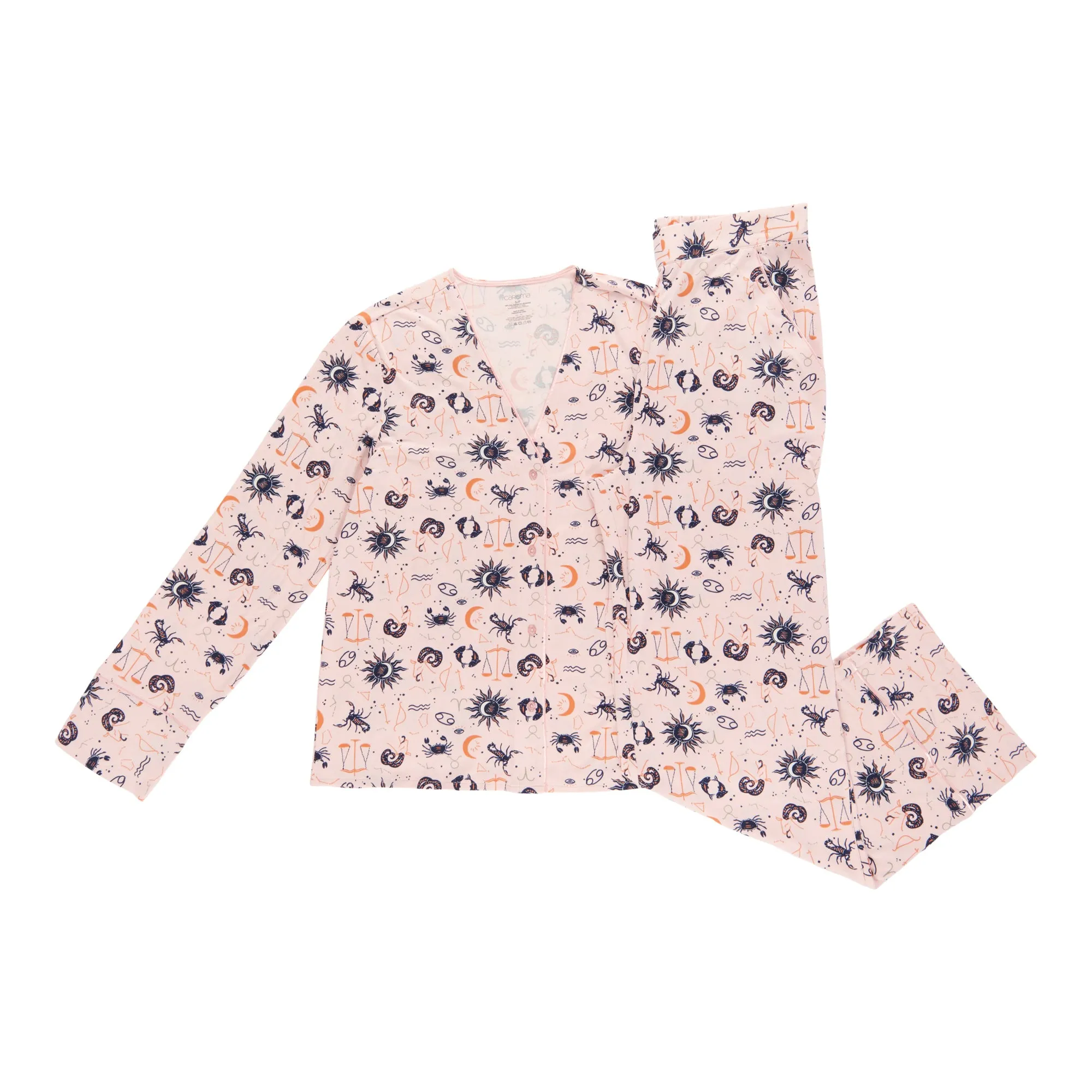 Carisma Women's Perfect Dream Peachy Tailored PJ Set, 2-Piece sold by Giant Tiger product image thumbnail 2