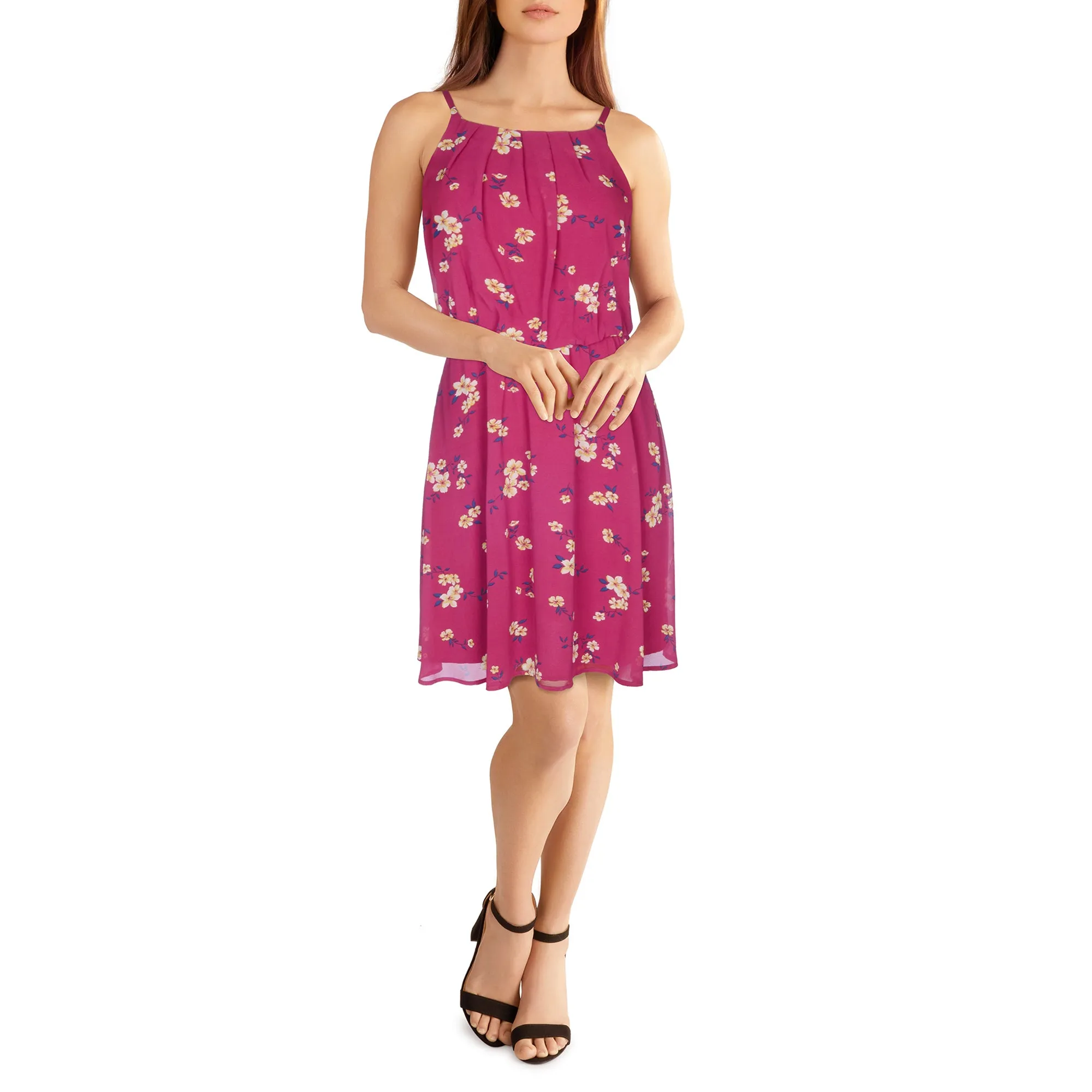 lily morgan Women's Trendsetters Pleated Short Dress sold by Giant Tiger product image thumbnail 3